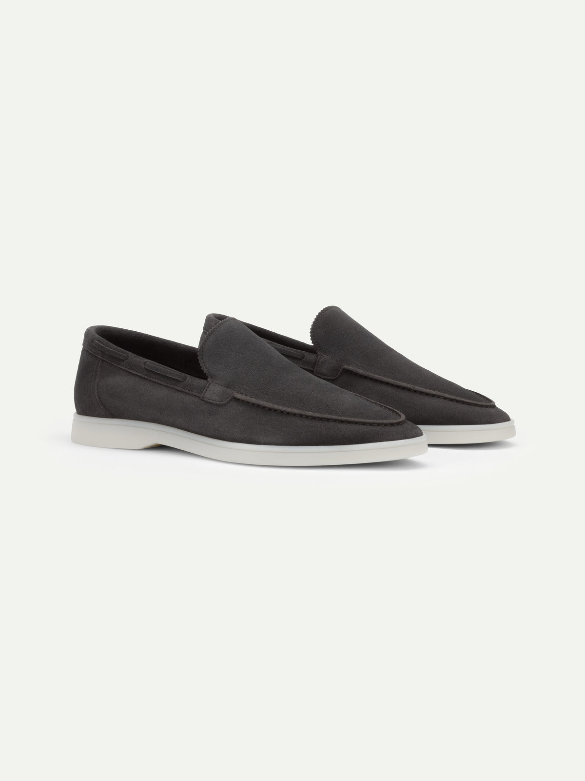 Aurelien Loafer Shoes Mens EU 39/US 6 Black Suede Shoes City Loafer NEW $540 Aurélien | Black City Loafer main image 2