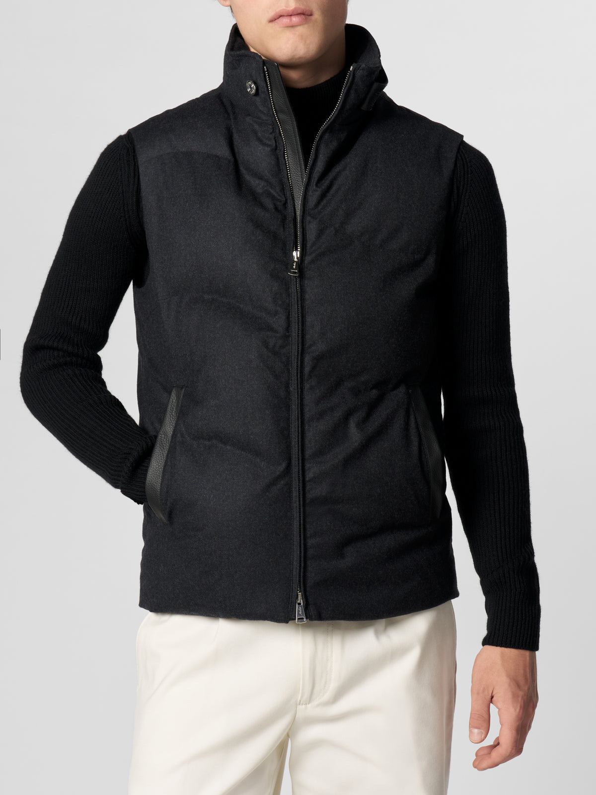 Charcoal Wave Bodywarmer