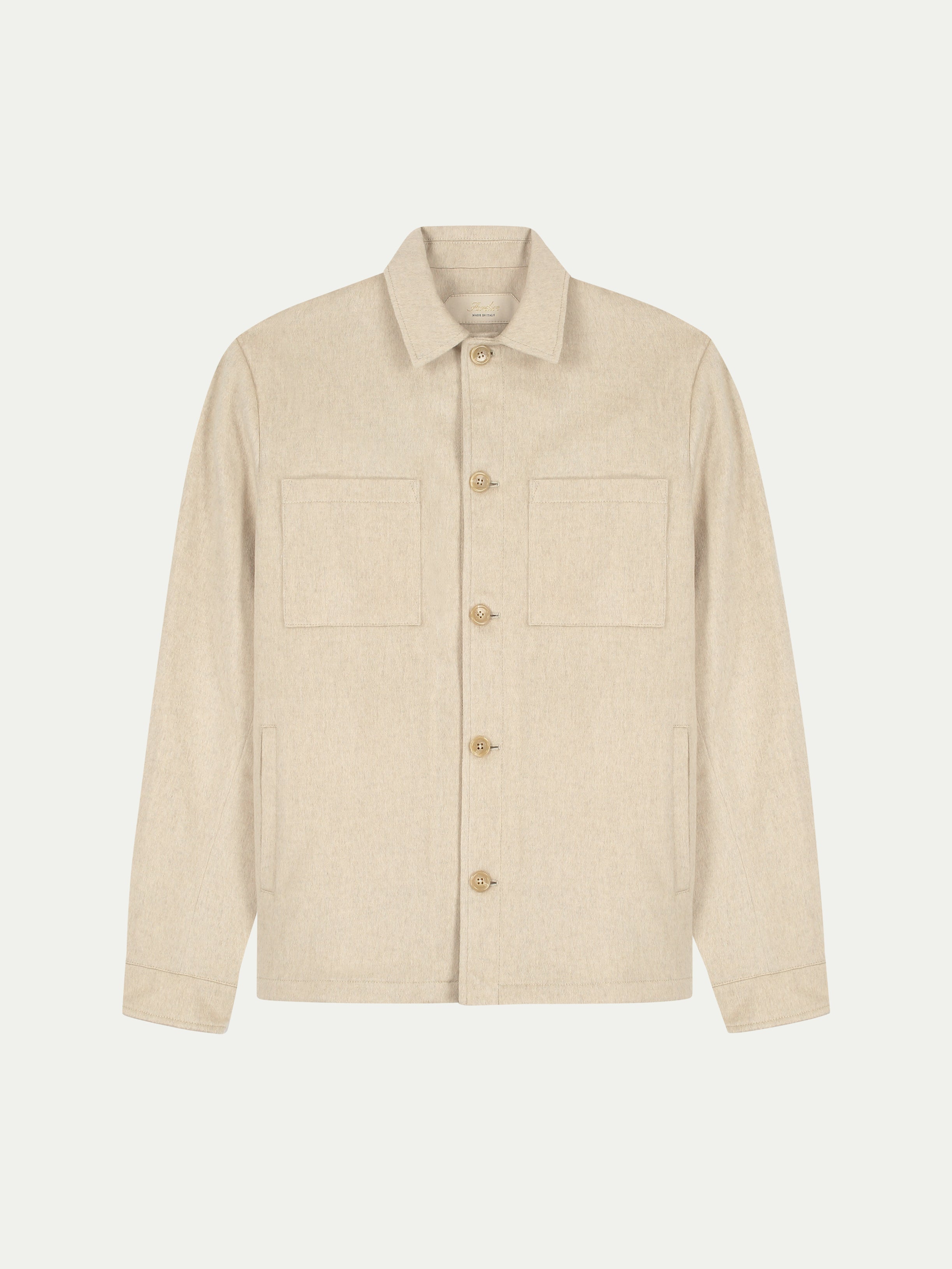 Light Beige Overshirt