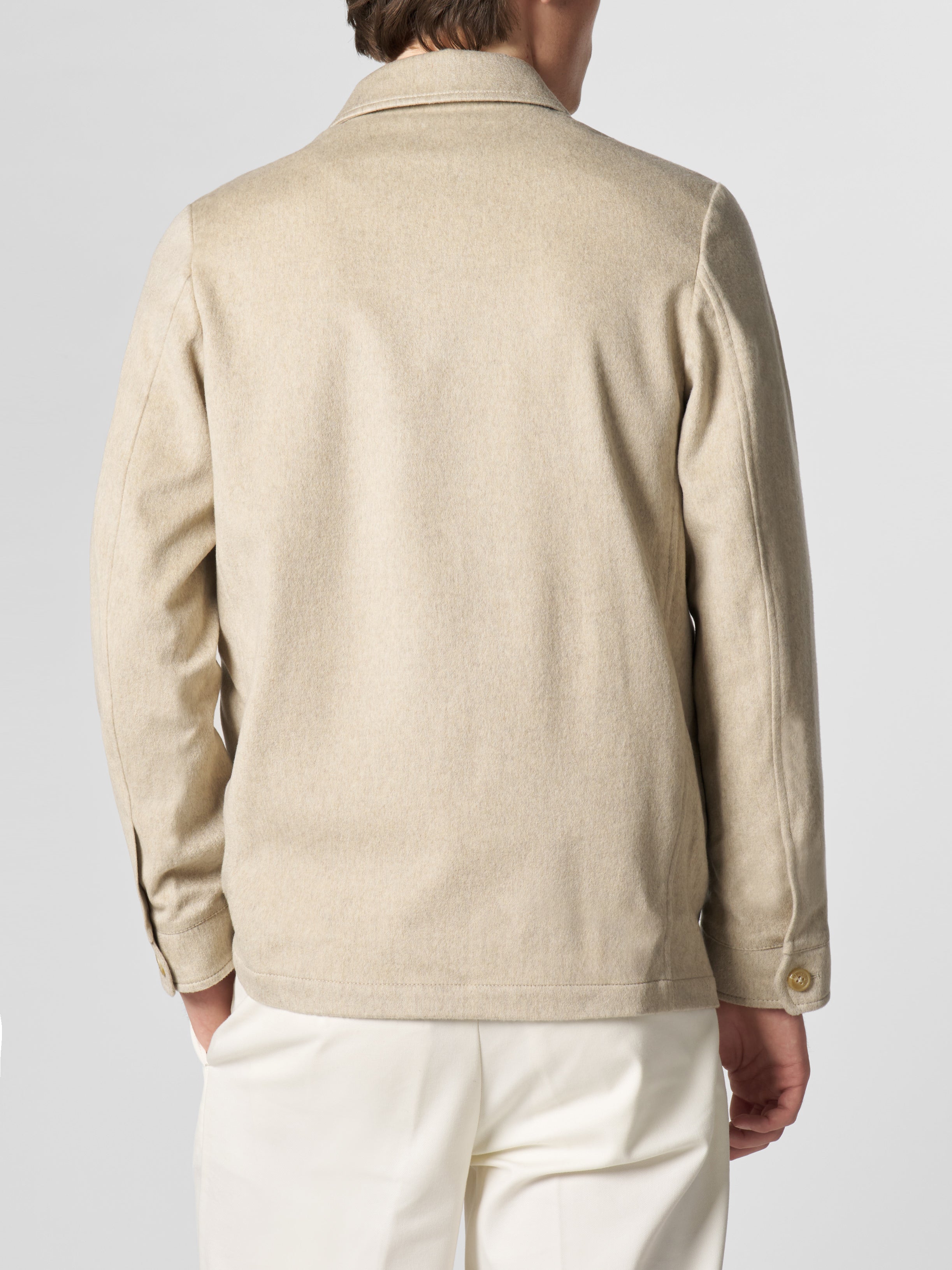 Light Beige Overshirt