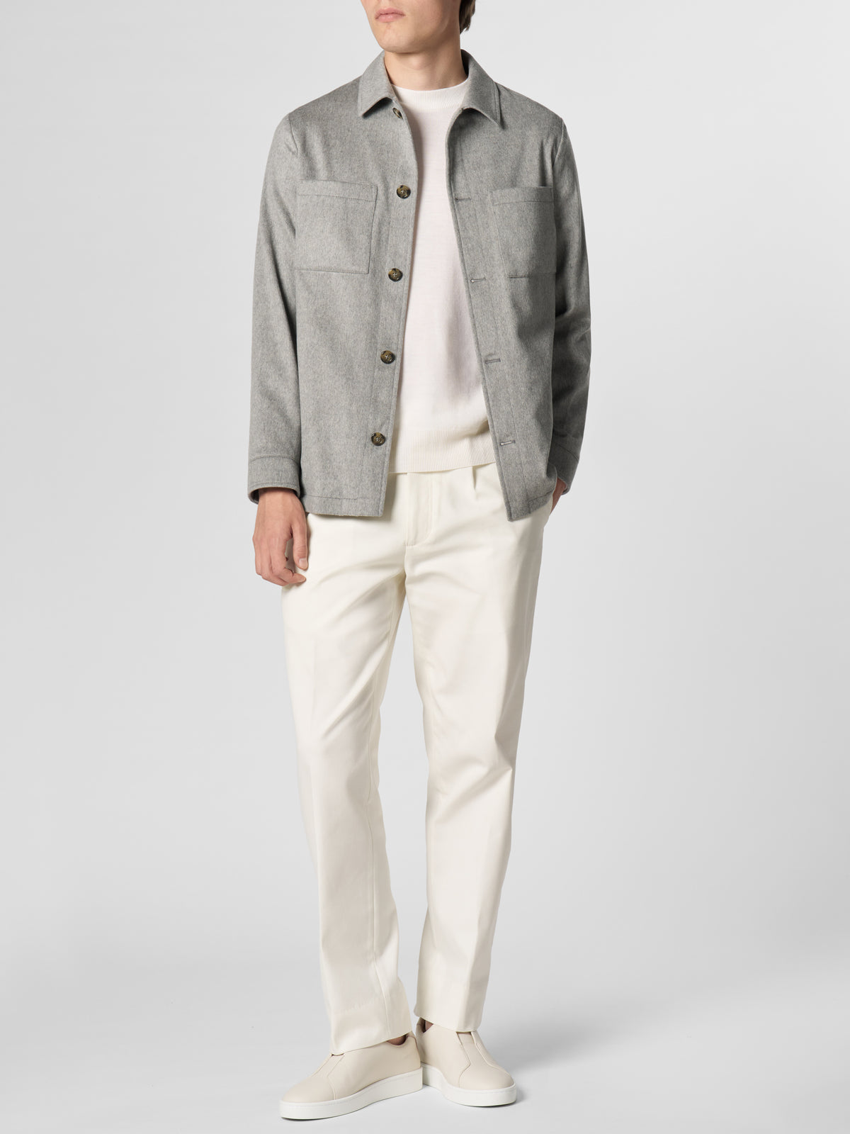 Light Grey Overshirt