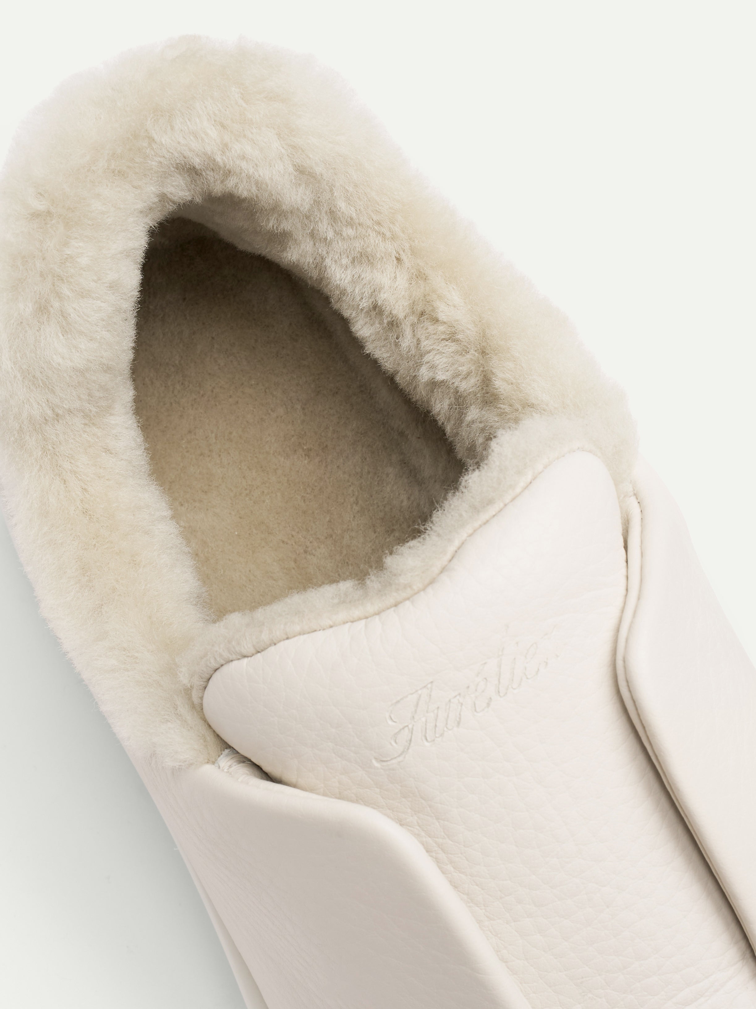 Ivory AUR3 Sneaker Fur