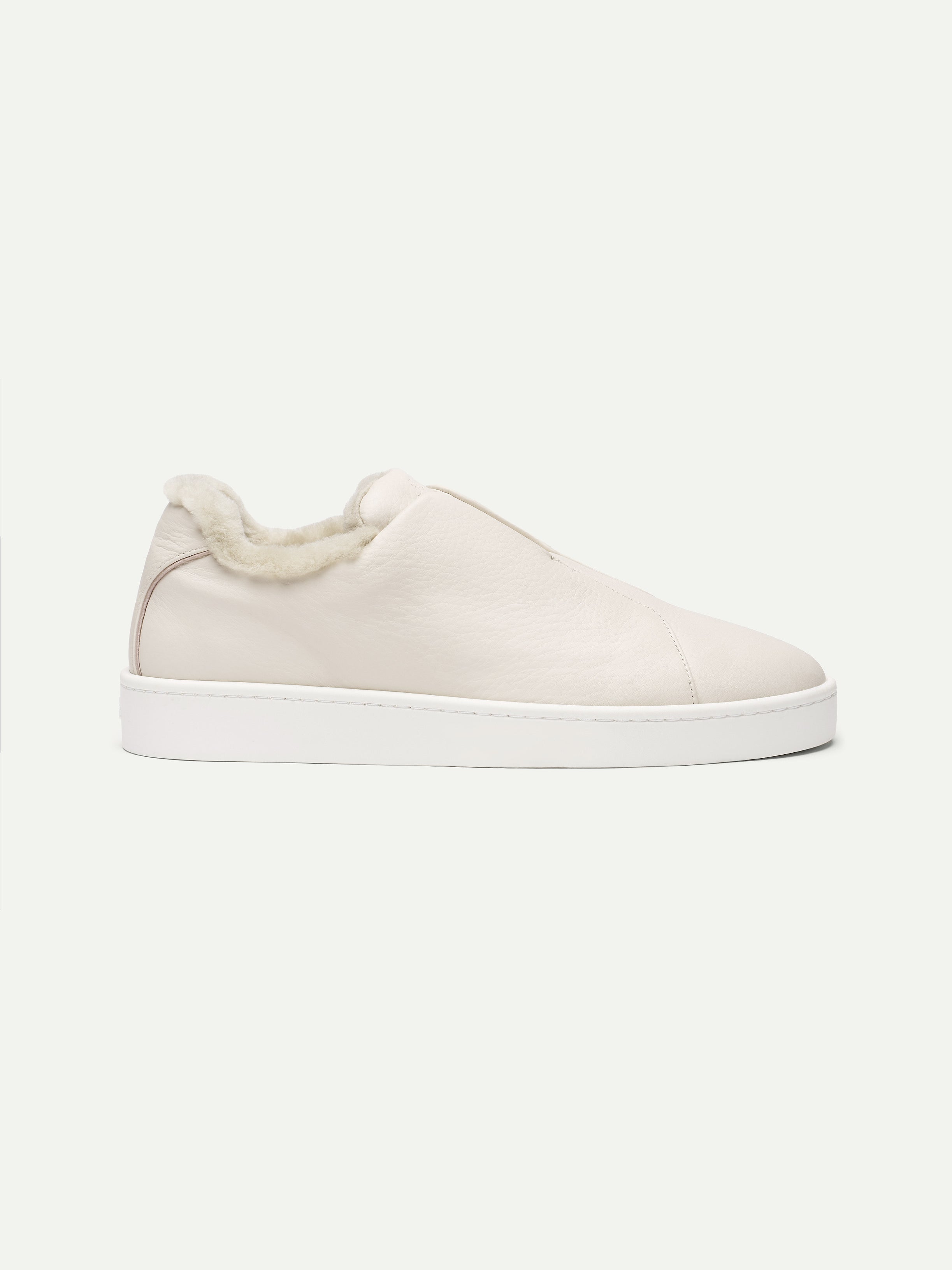 Ivory AUR3 Sneaker Fur