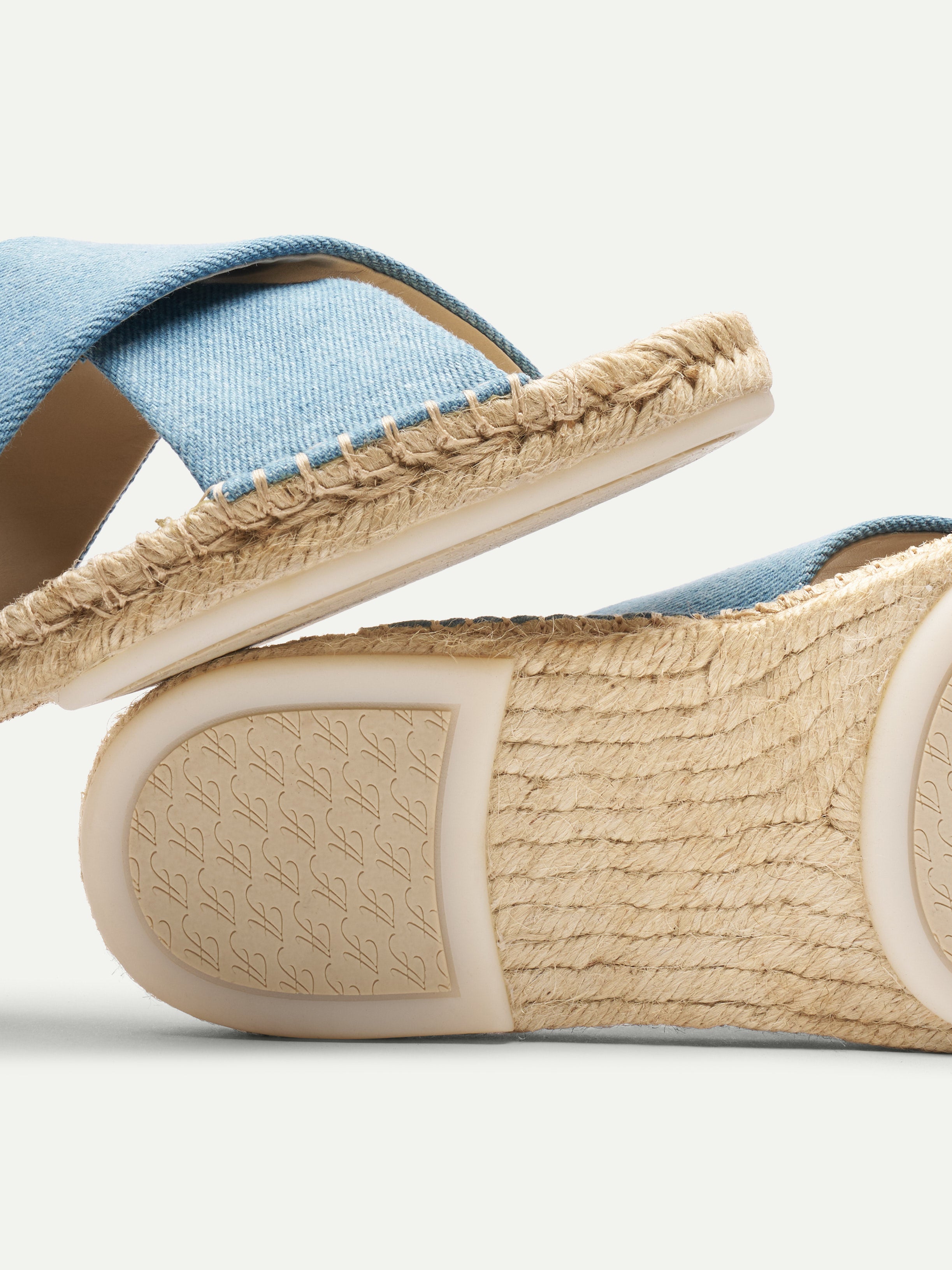 Light Blue Denim Beachside Sandal