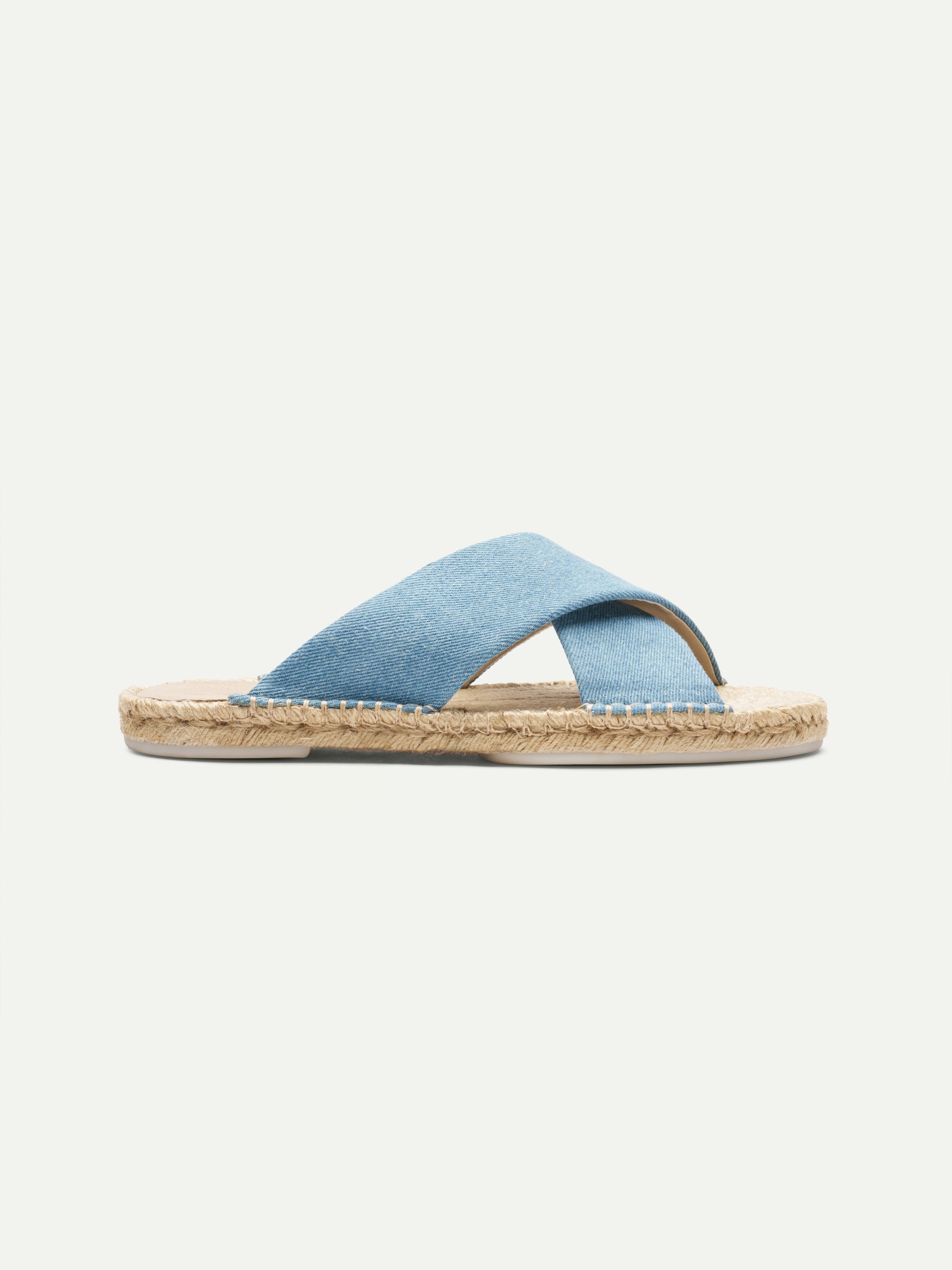 Light Blue Denim Beachside Sandal