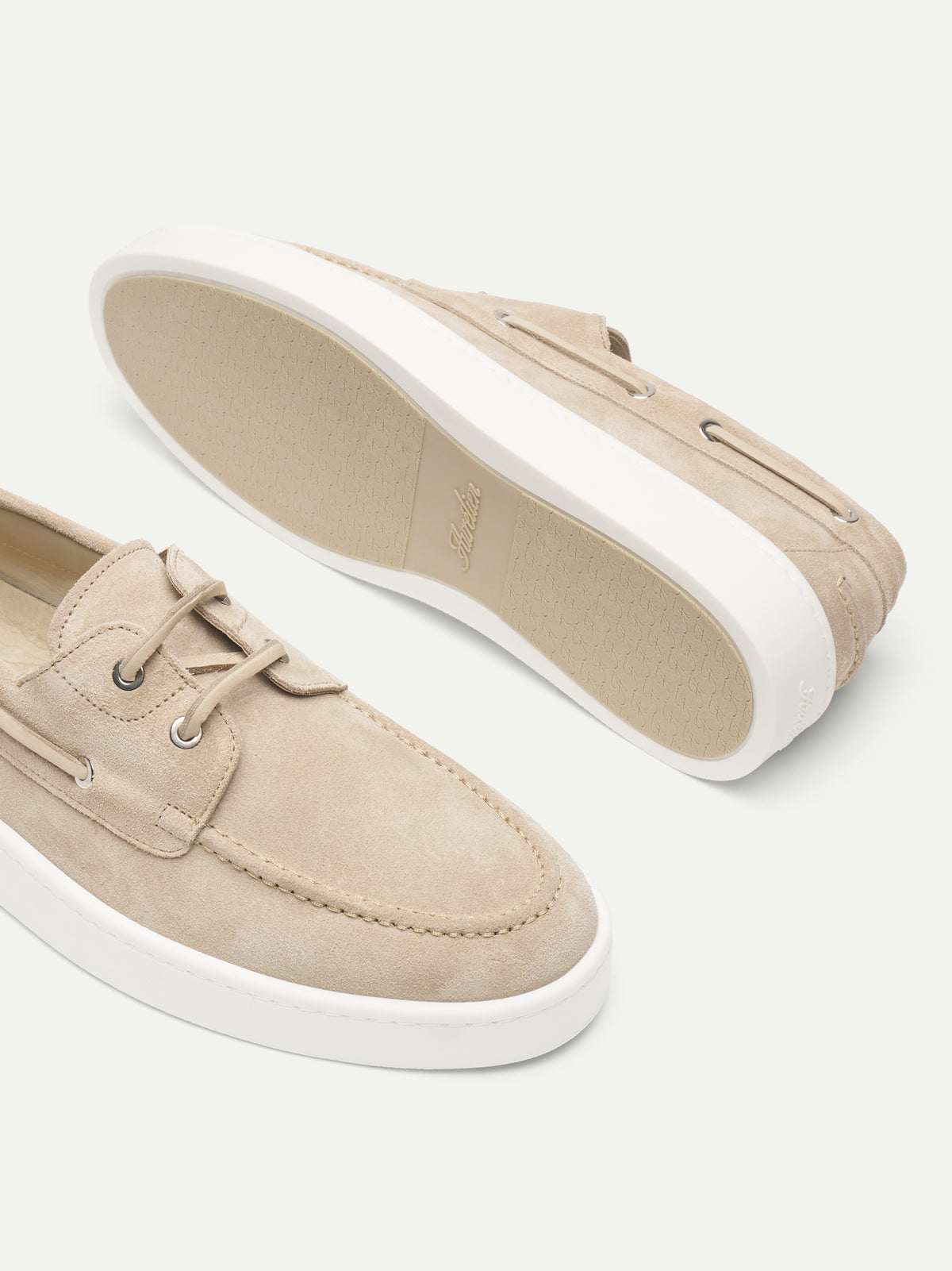 Light Beige Boat Sneaker
