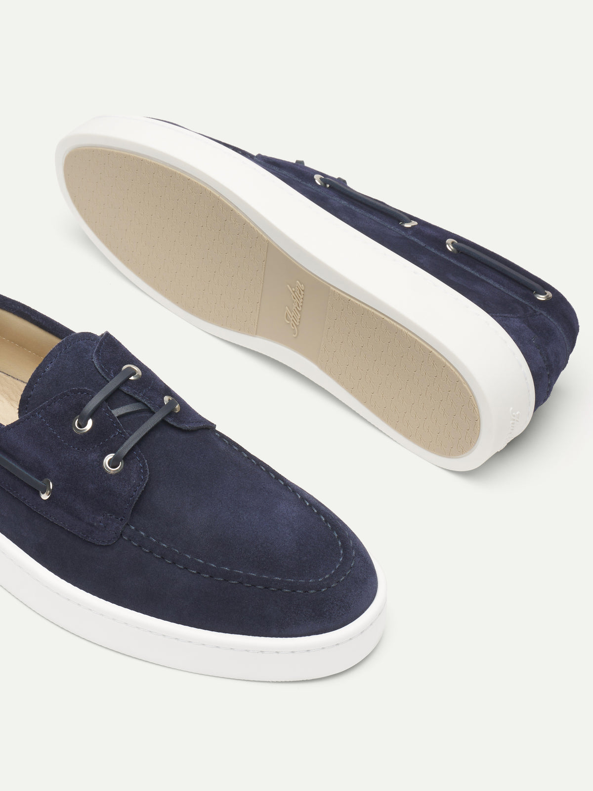 Navy Boat Sneaker