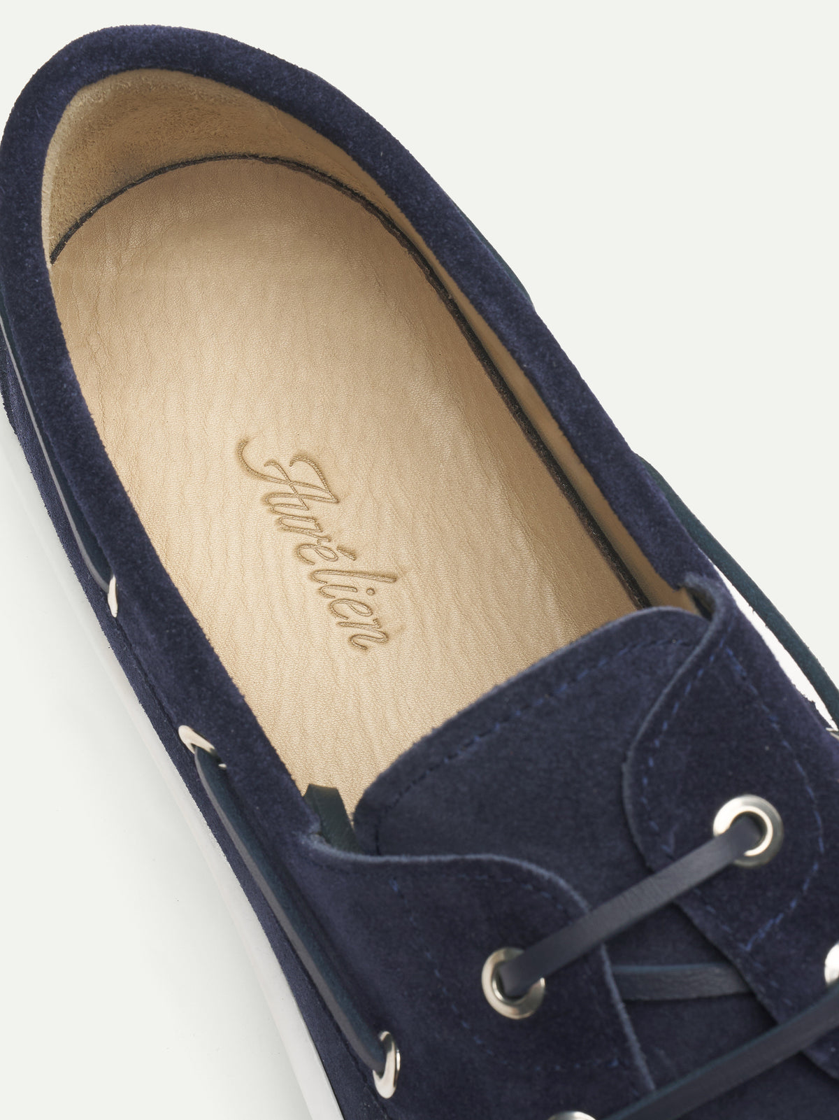 Navy Boat Sneaker