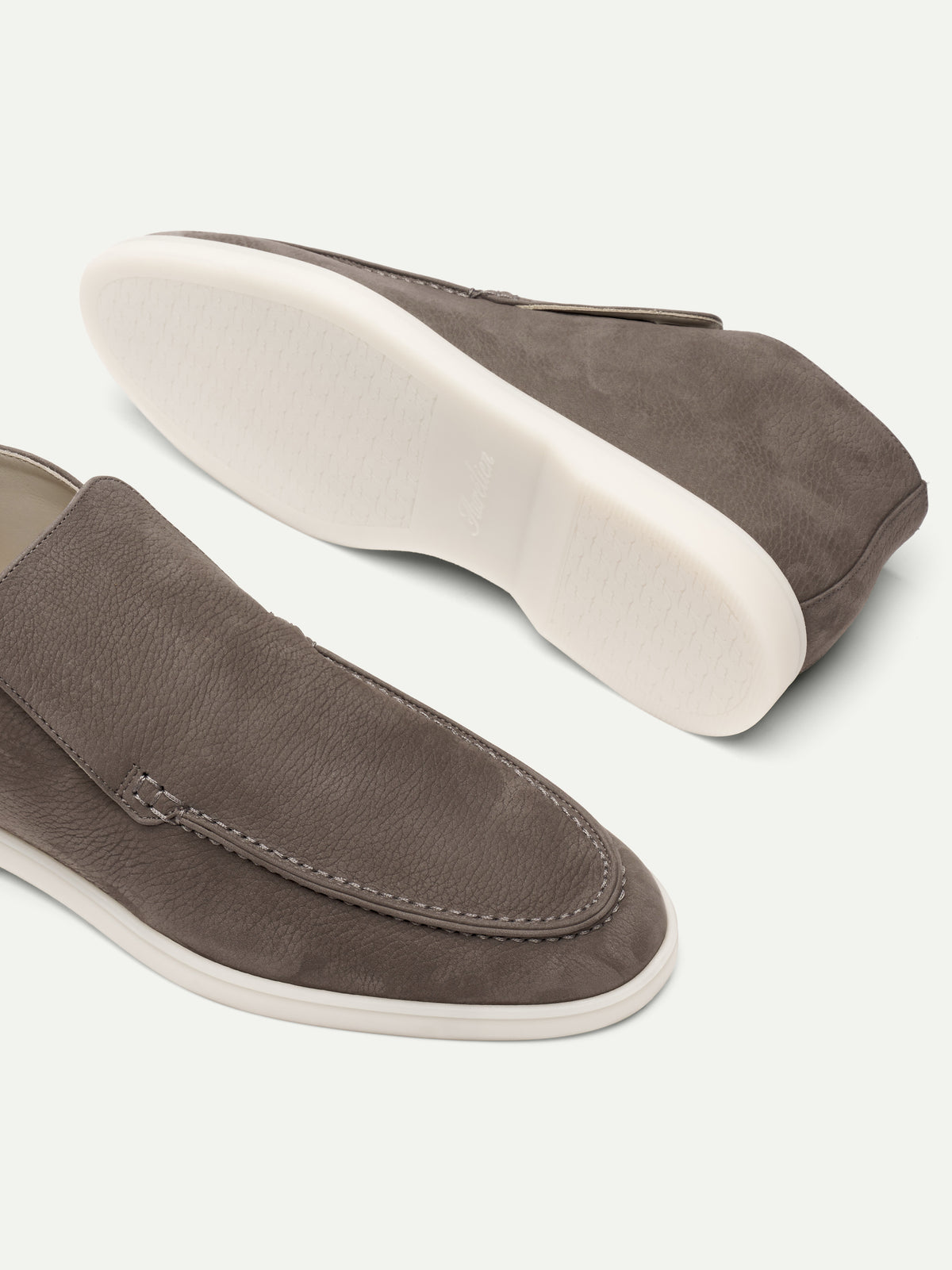 Ash Grey Nubuck City Loafer