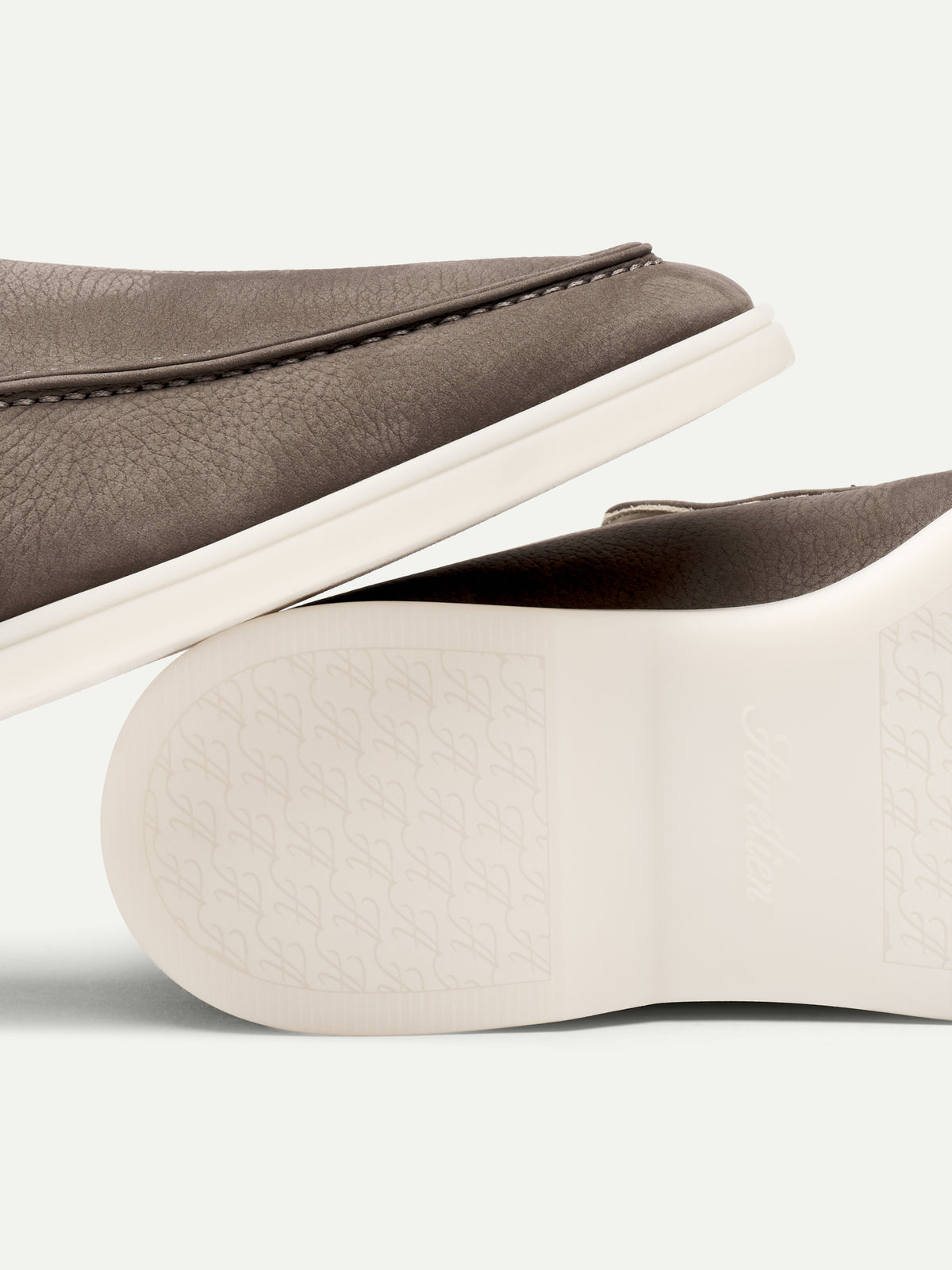 Ash Grey Nubuck City Loafer