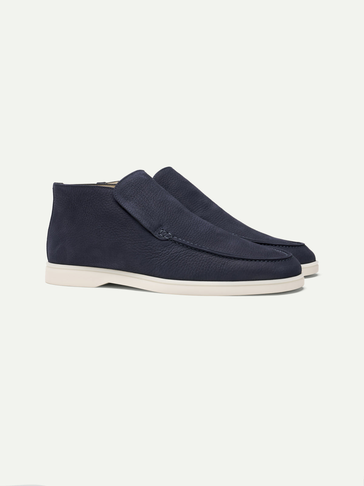 Navy Nubuck City Loafer