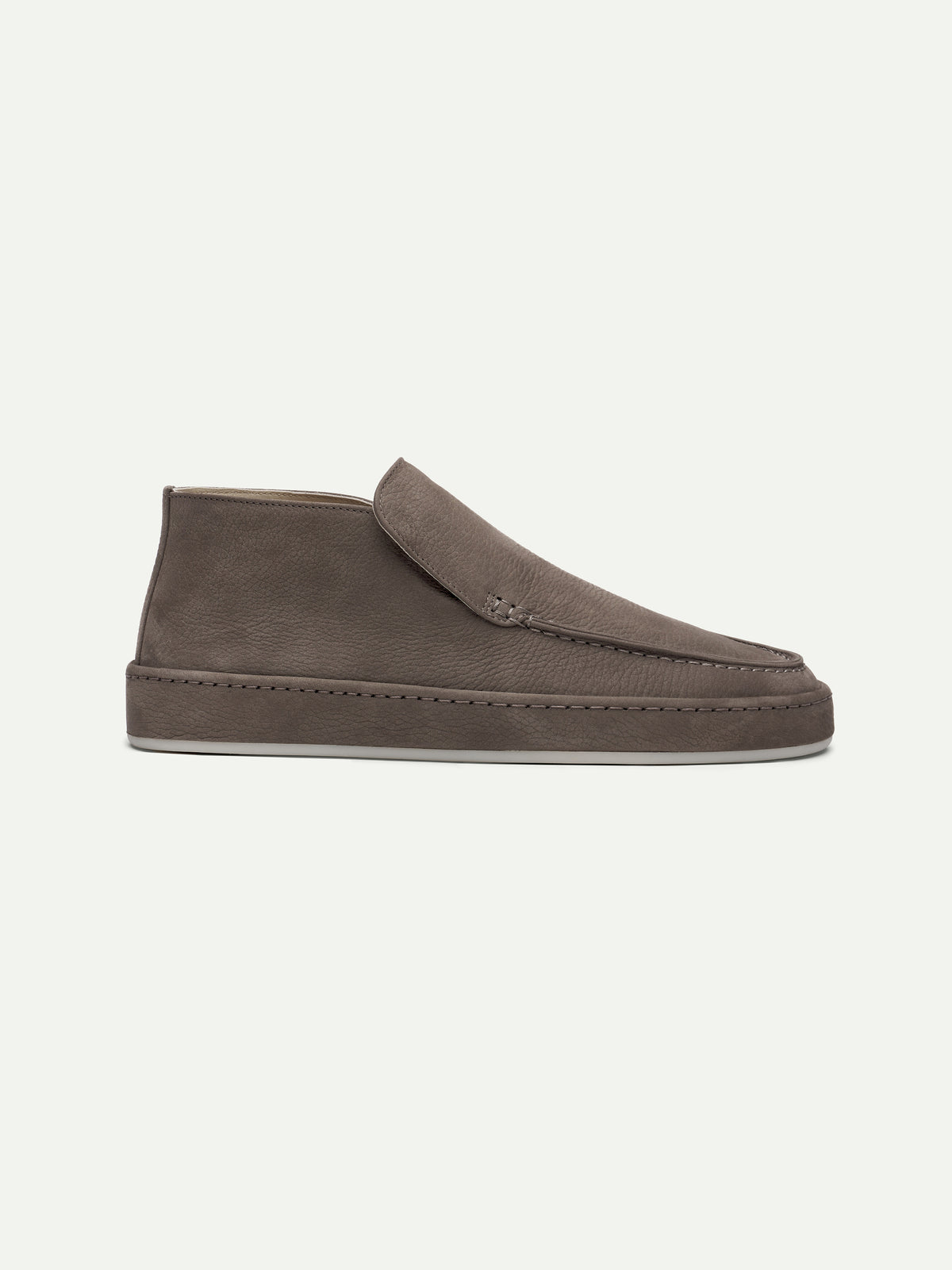 Ash Grey Nubuck Voyager City Loafer