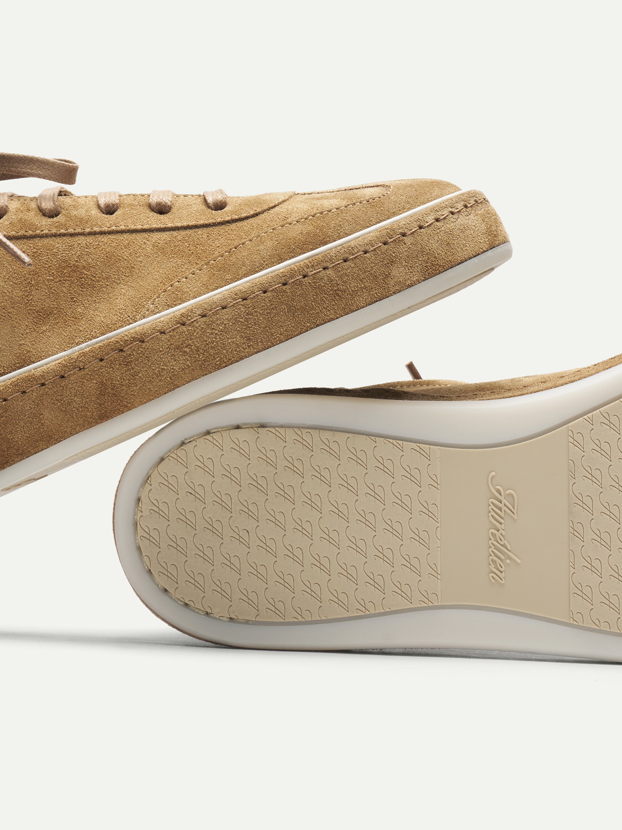 Beige Voyager Courtside Sneaker