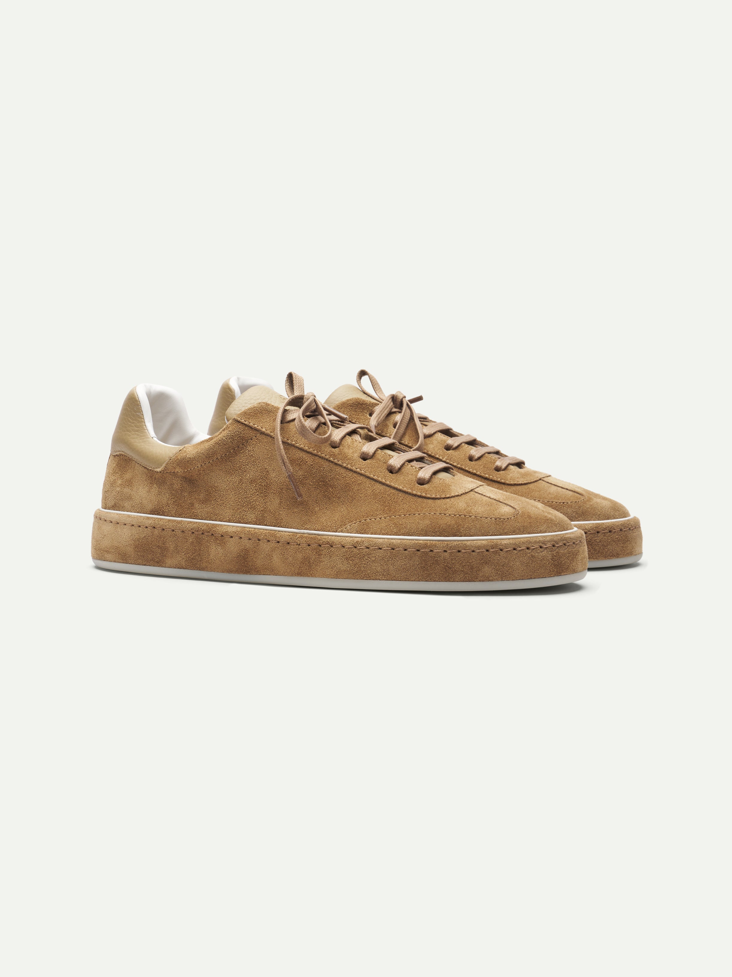 Beige Voyager Courtside Sneaker