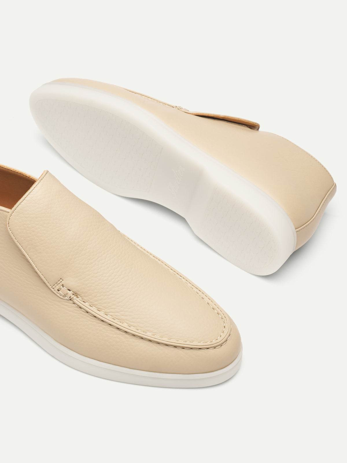 Lady Beige Grain City Loafer