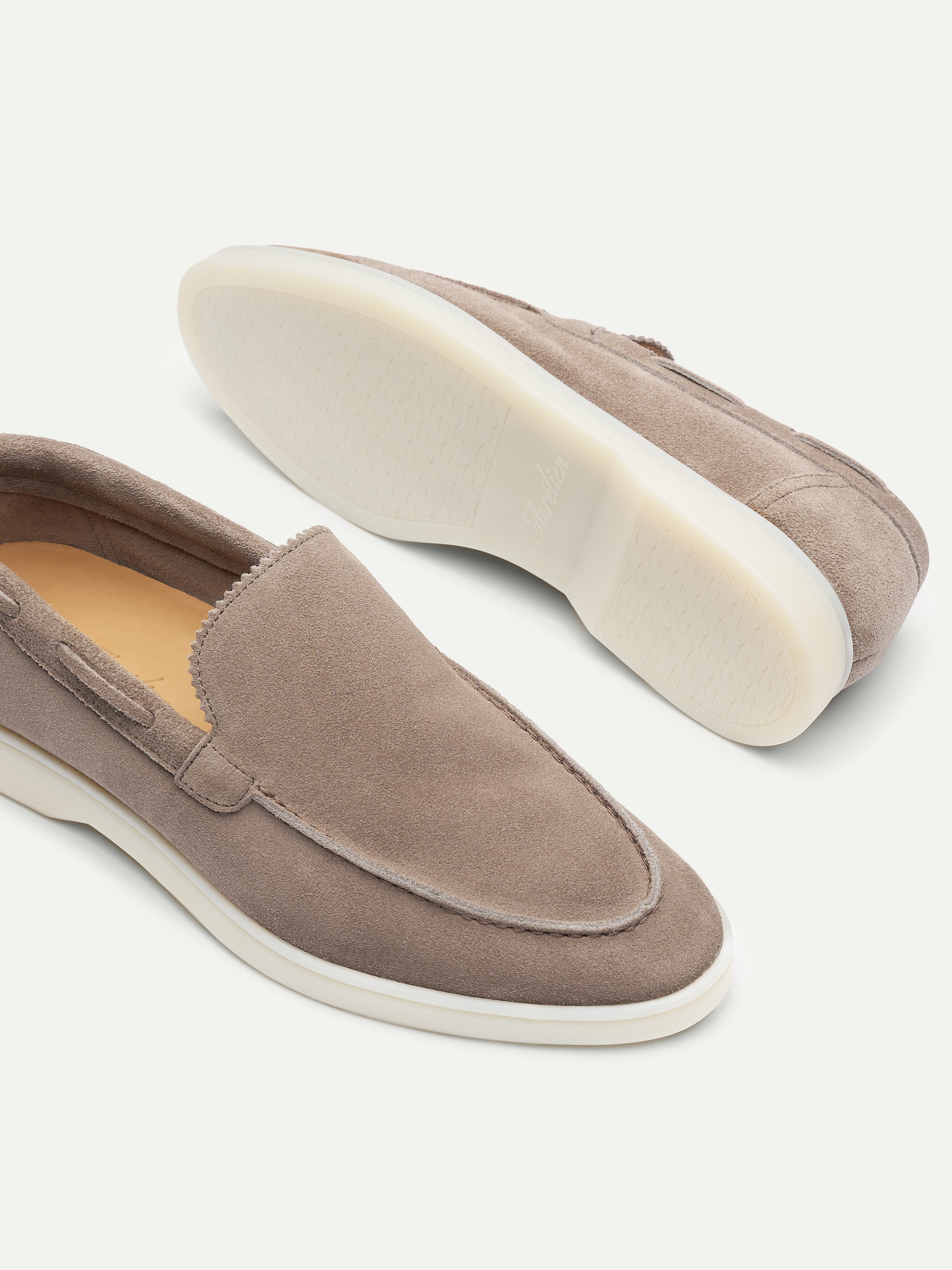 Lady Ash Grey Yacht Loafers