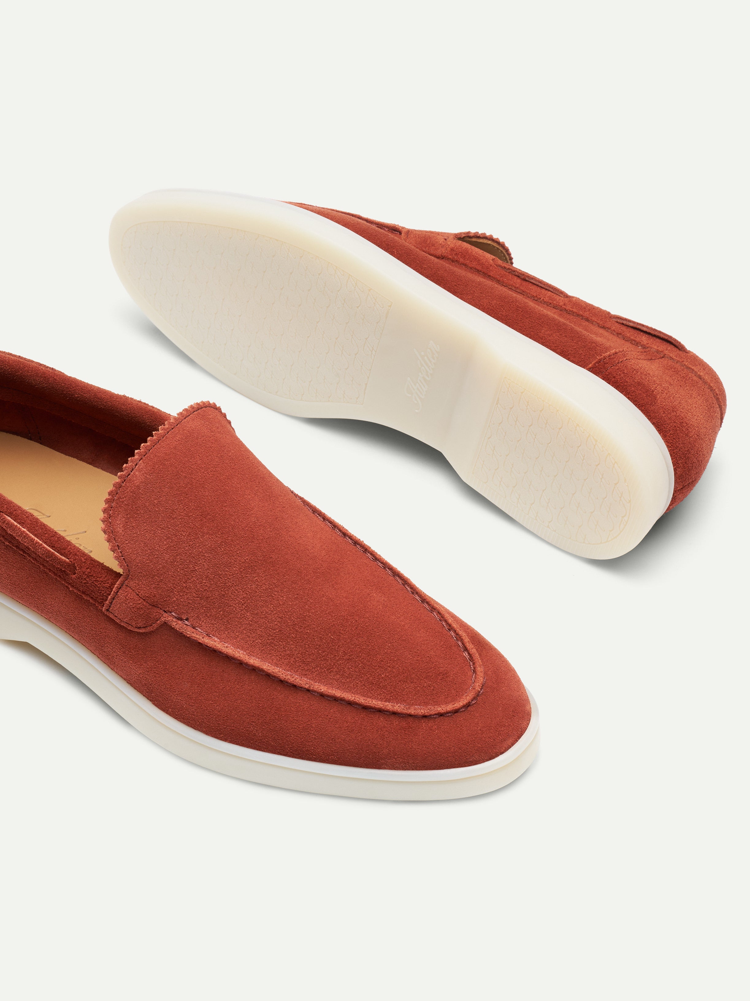 Lady Dusty Orange Yacht Loafers