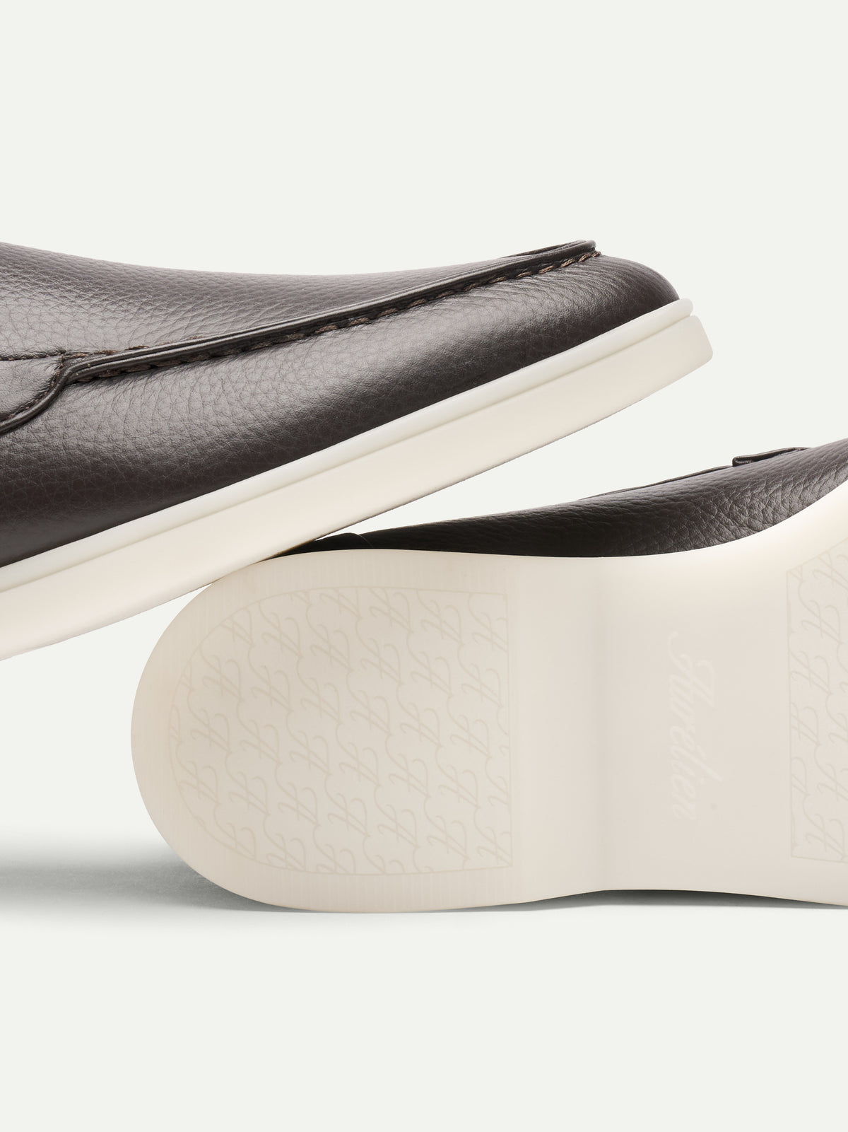 Lady Brown Grain Yacht Loafers