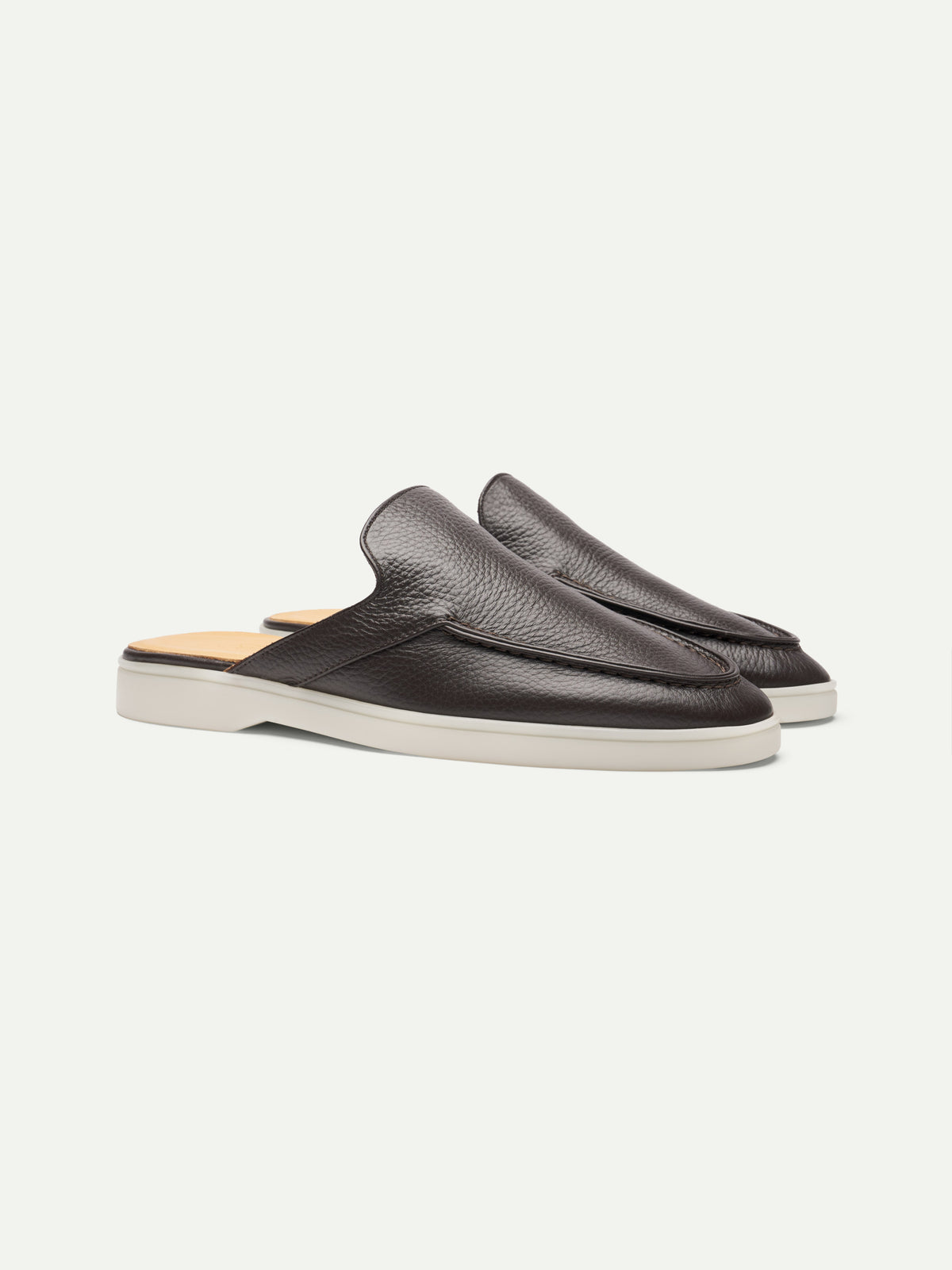 Lady Brown Grain Yacht Slipper