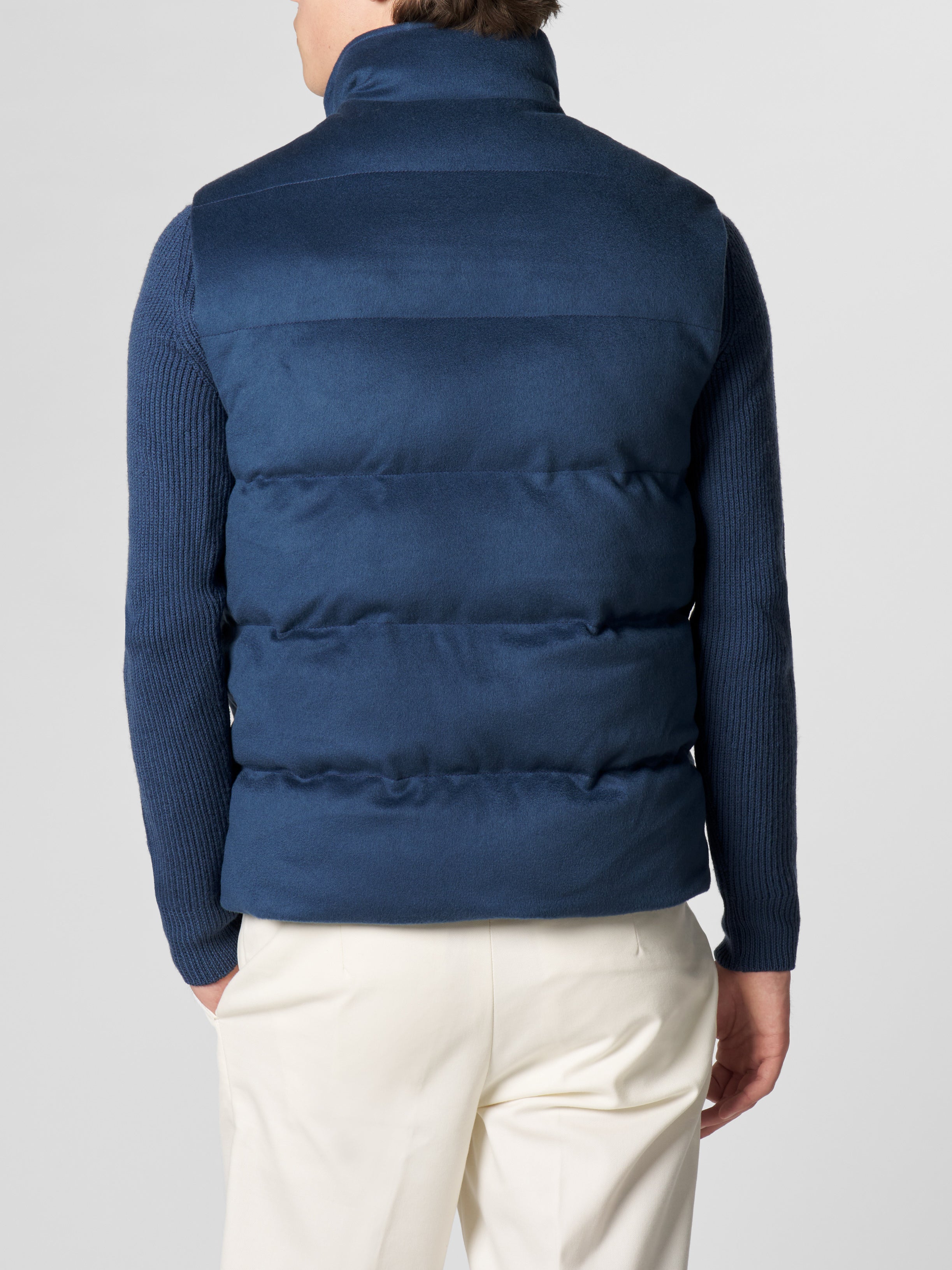 Sargasso Blue AUR1 Body Warmer with Buttons