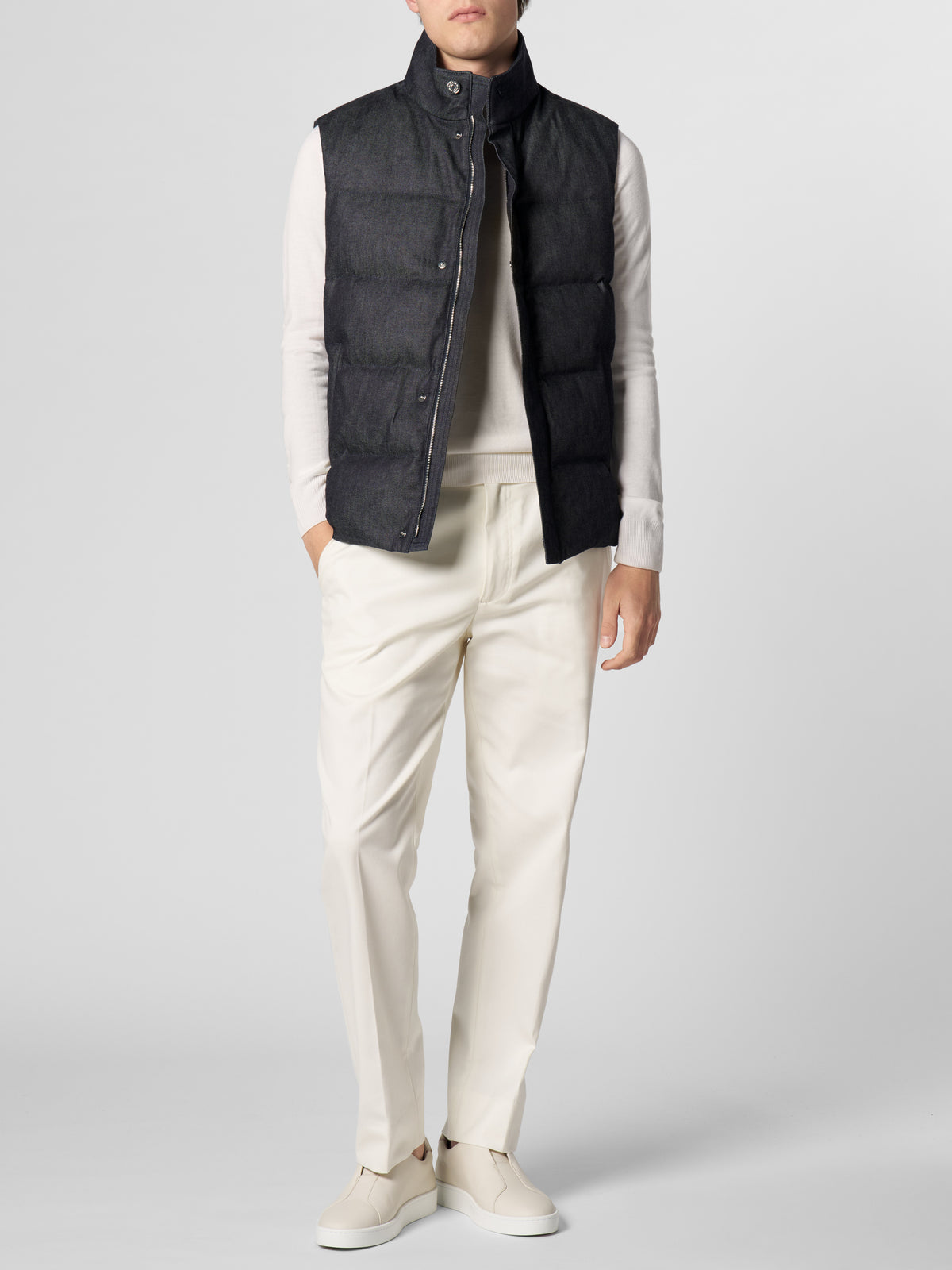 Dark Blue Denim AUR1 Body Warmer