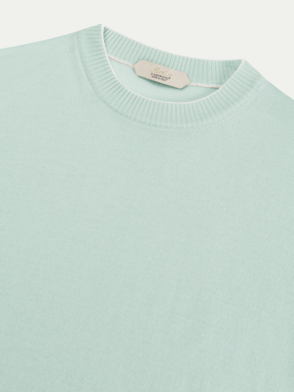 Light Aqua Two Tone City Crew