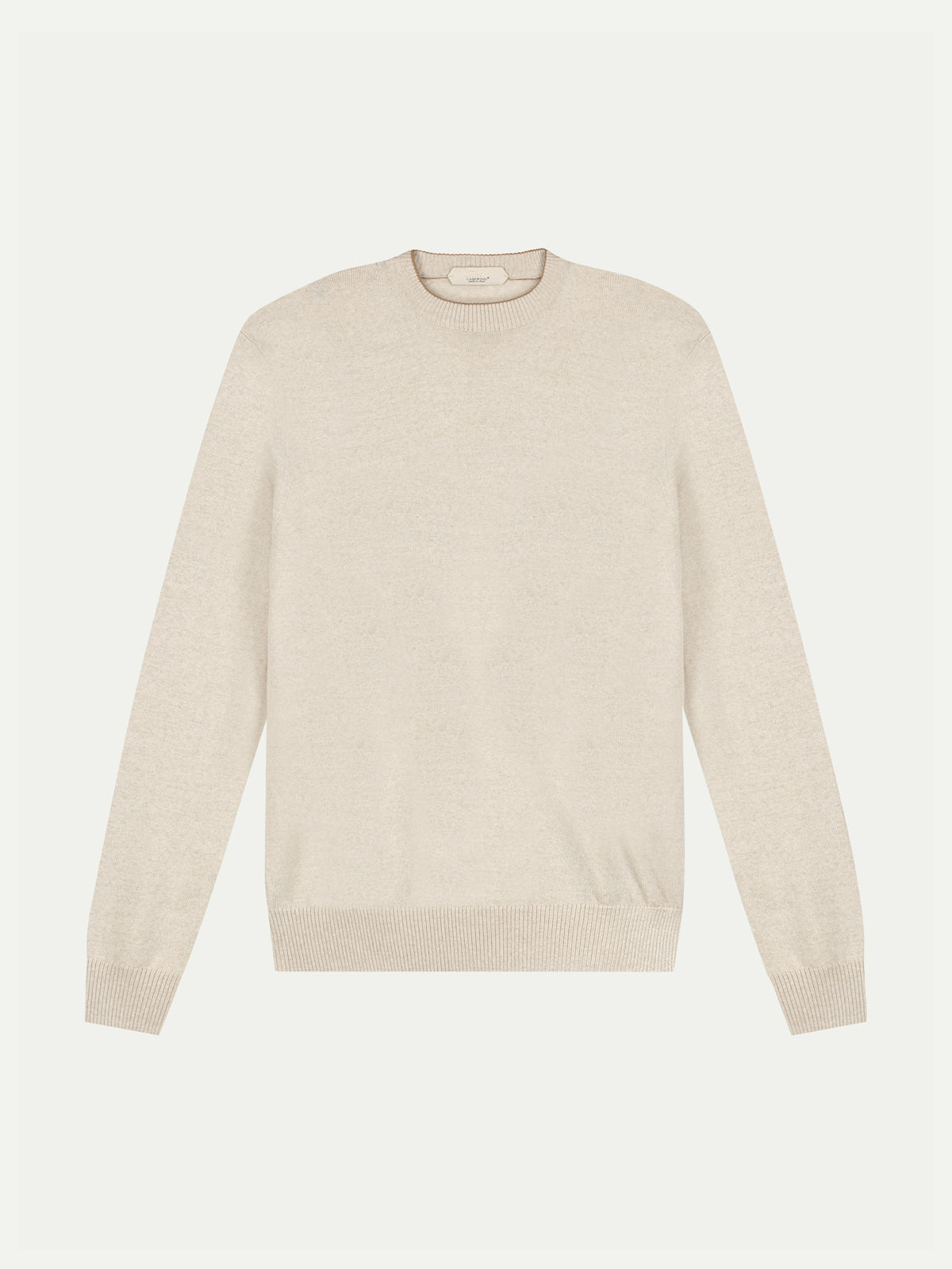 Beige Two Tone City Crew