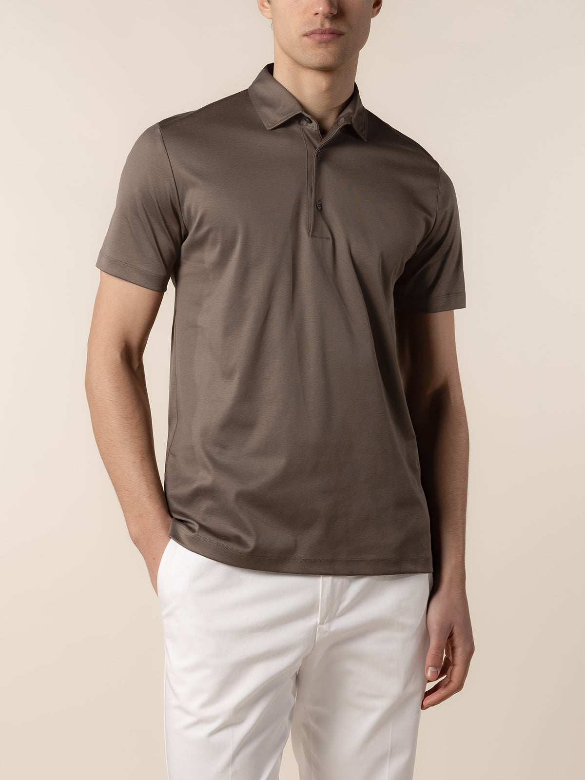 AUR1 Polo Ash Grey