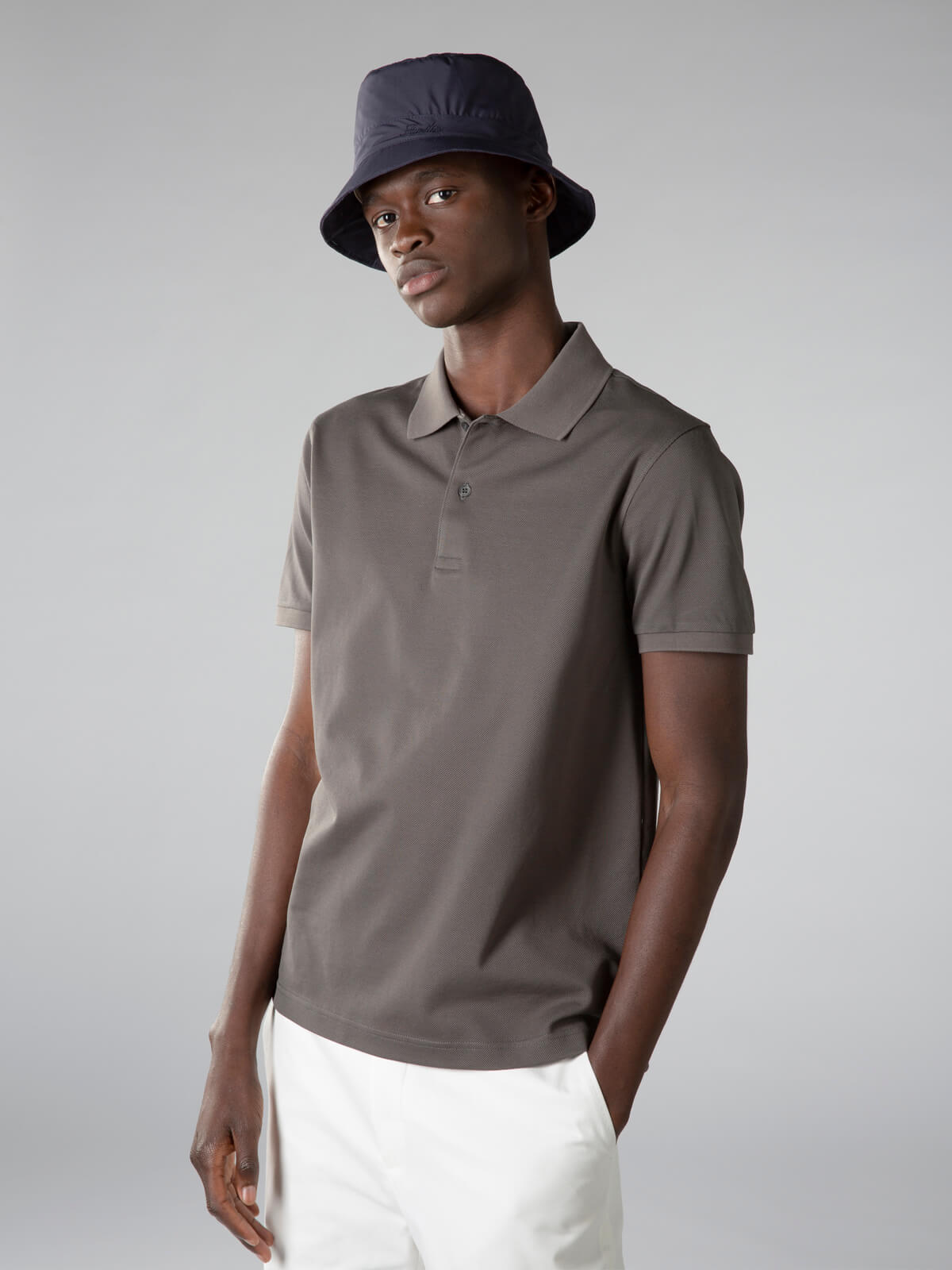 Ash Grey Polo Shirt