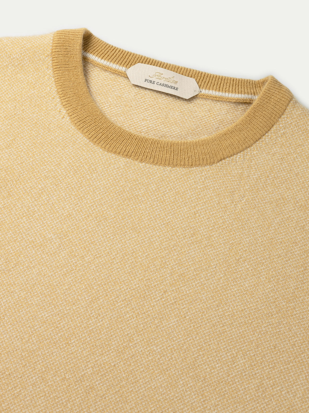 Mustard Jaquard Crew