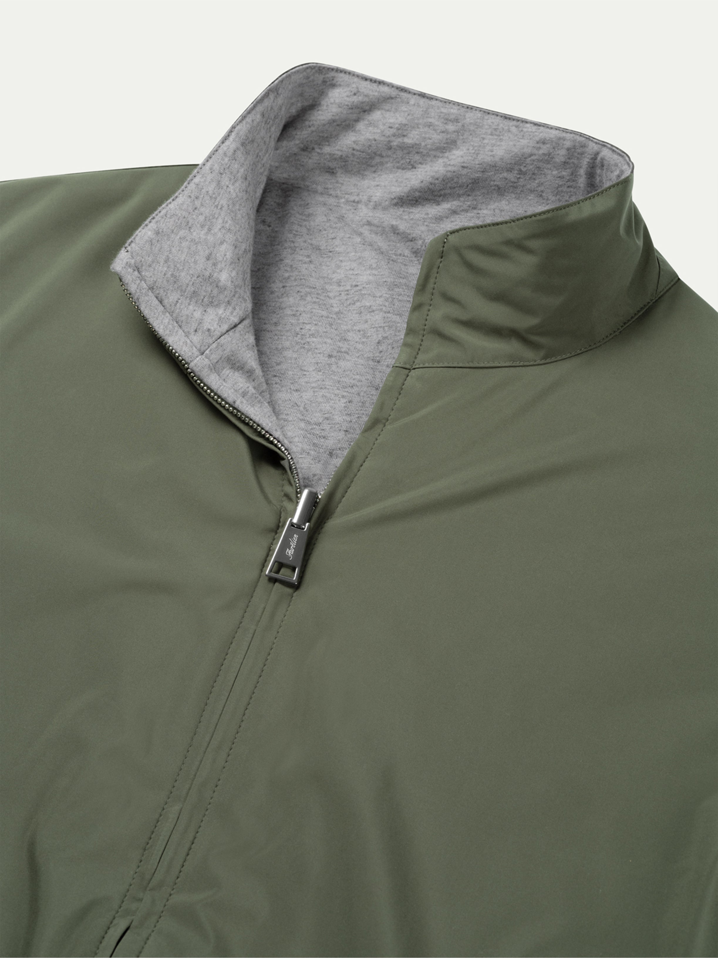 Olive Reversible Resort Jacket