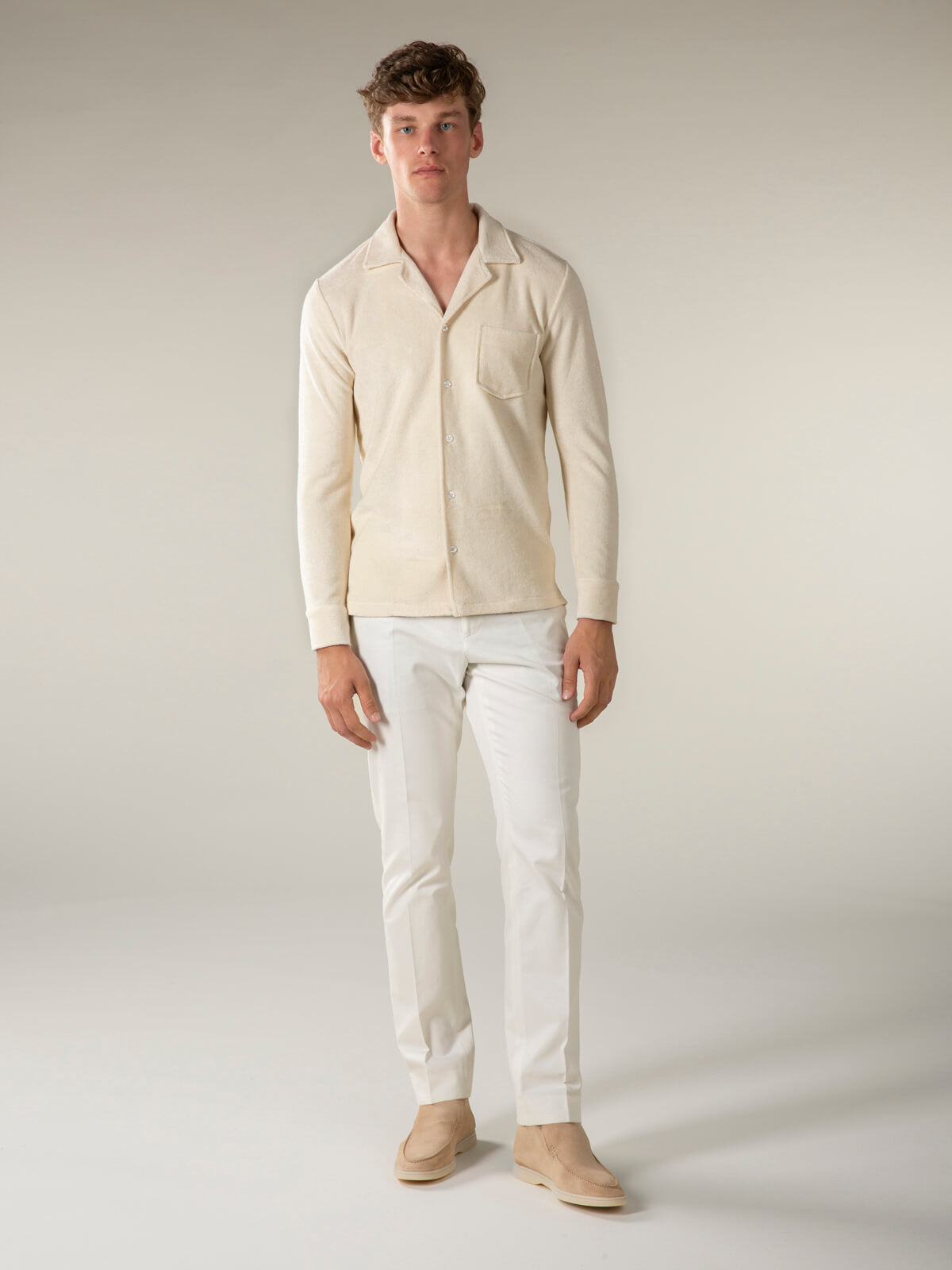 Shell Terry Towelling Resort Shirt