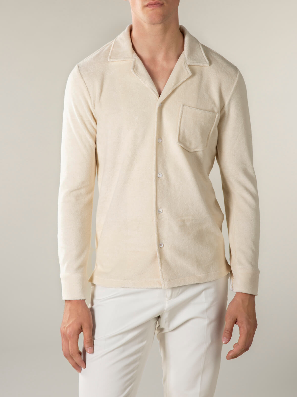 Shell Terry Towelling Resort Shirt
