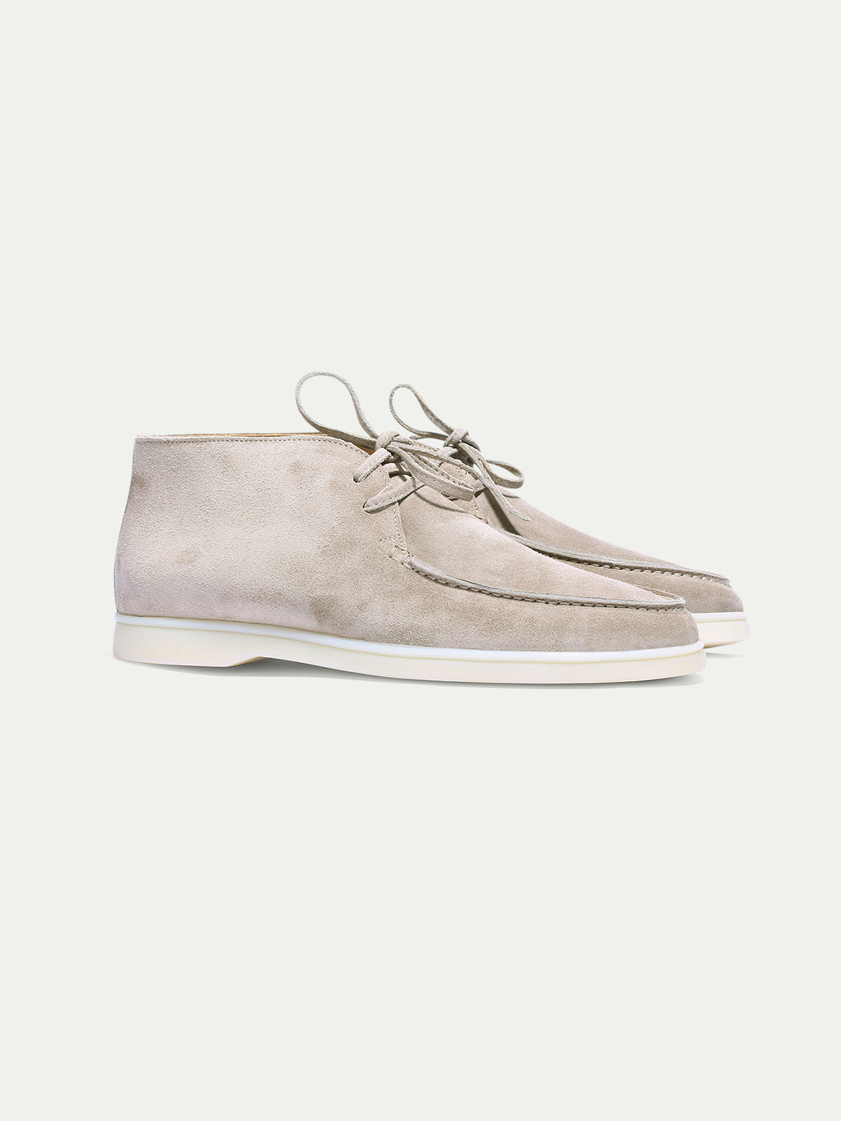 Light Grey Suede Desert Boot Aurelien