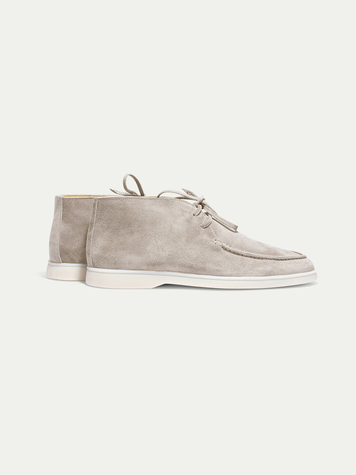 Light Grey Suede Desert Boot Aurelien