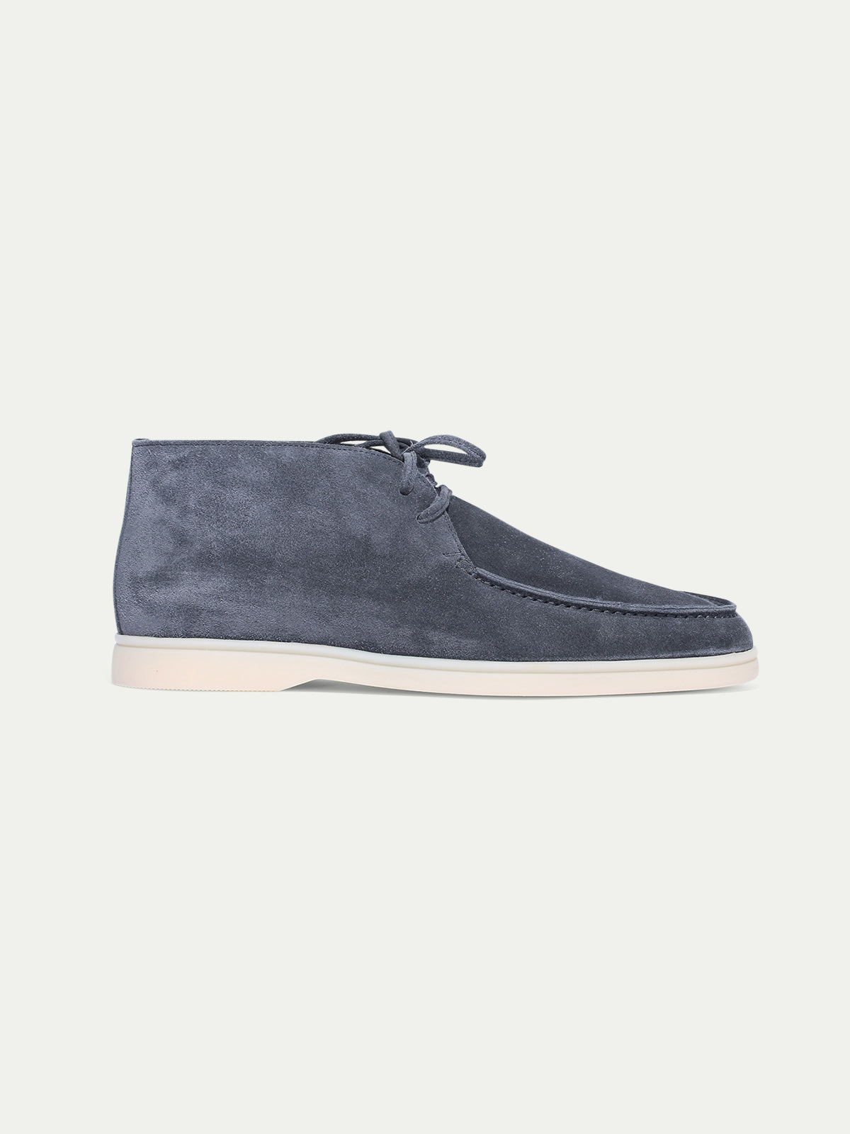 Steel Blue Suede Desert Boot Aurelien