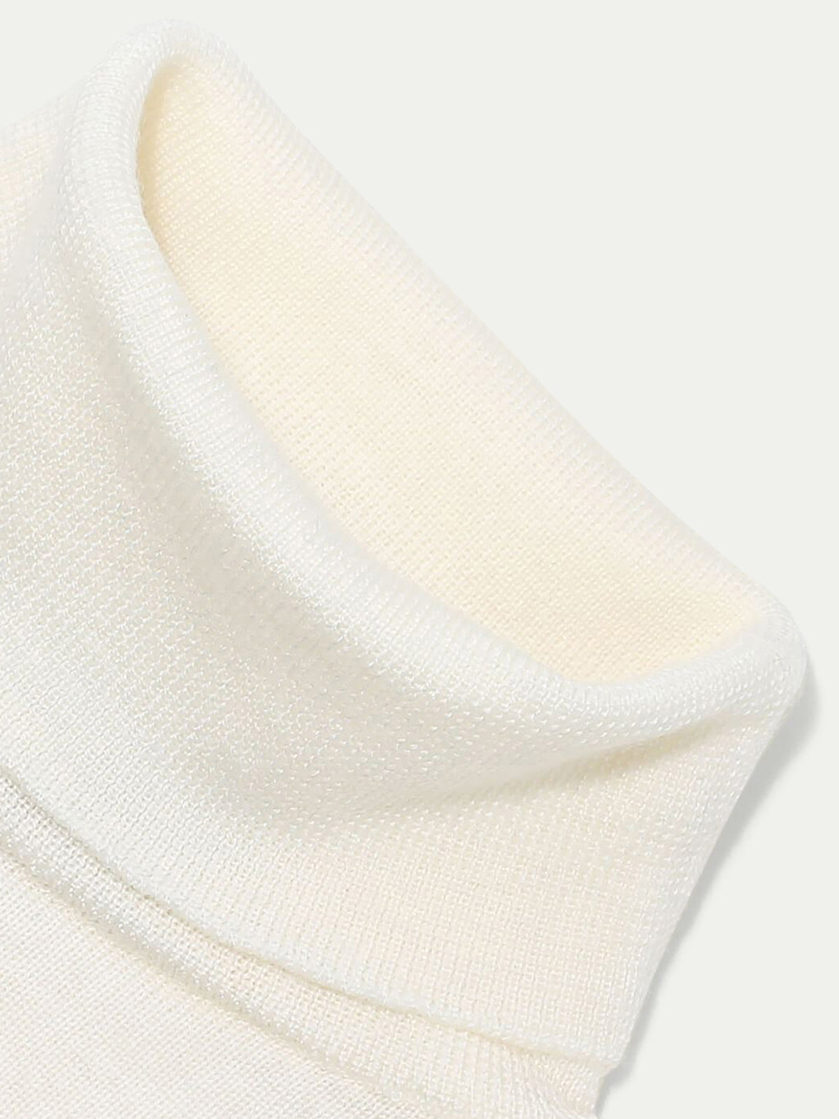 Extrafine Merino Rollneck Ivory Aurelien