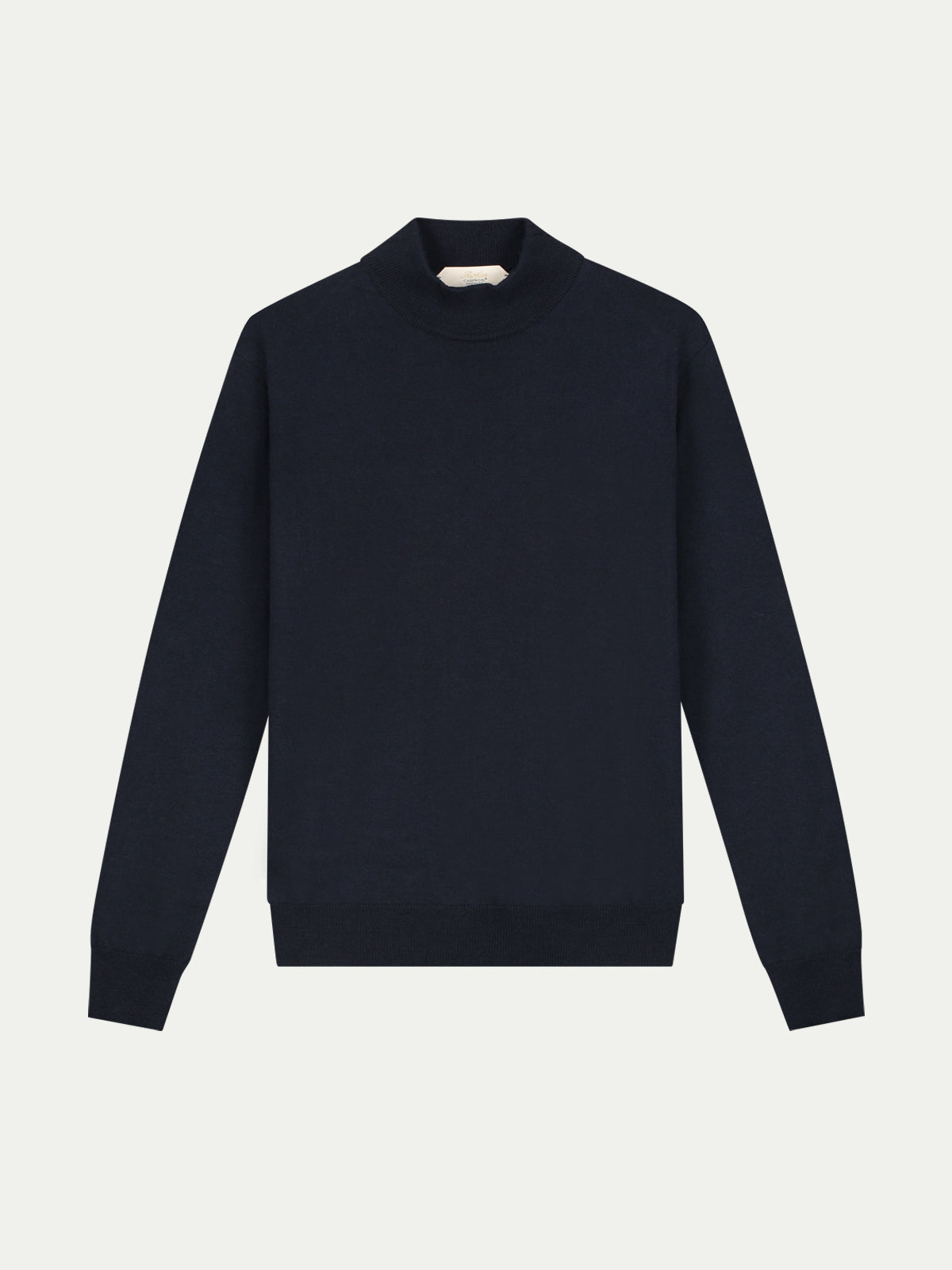 Aurélien | Cashwool Mockneck Sweater Navy