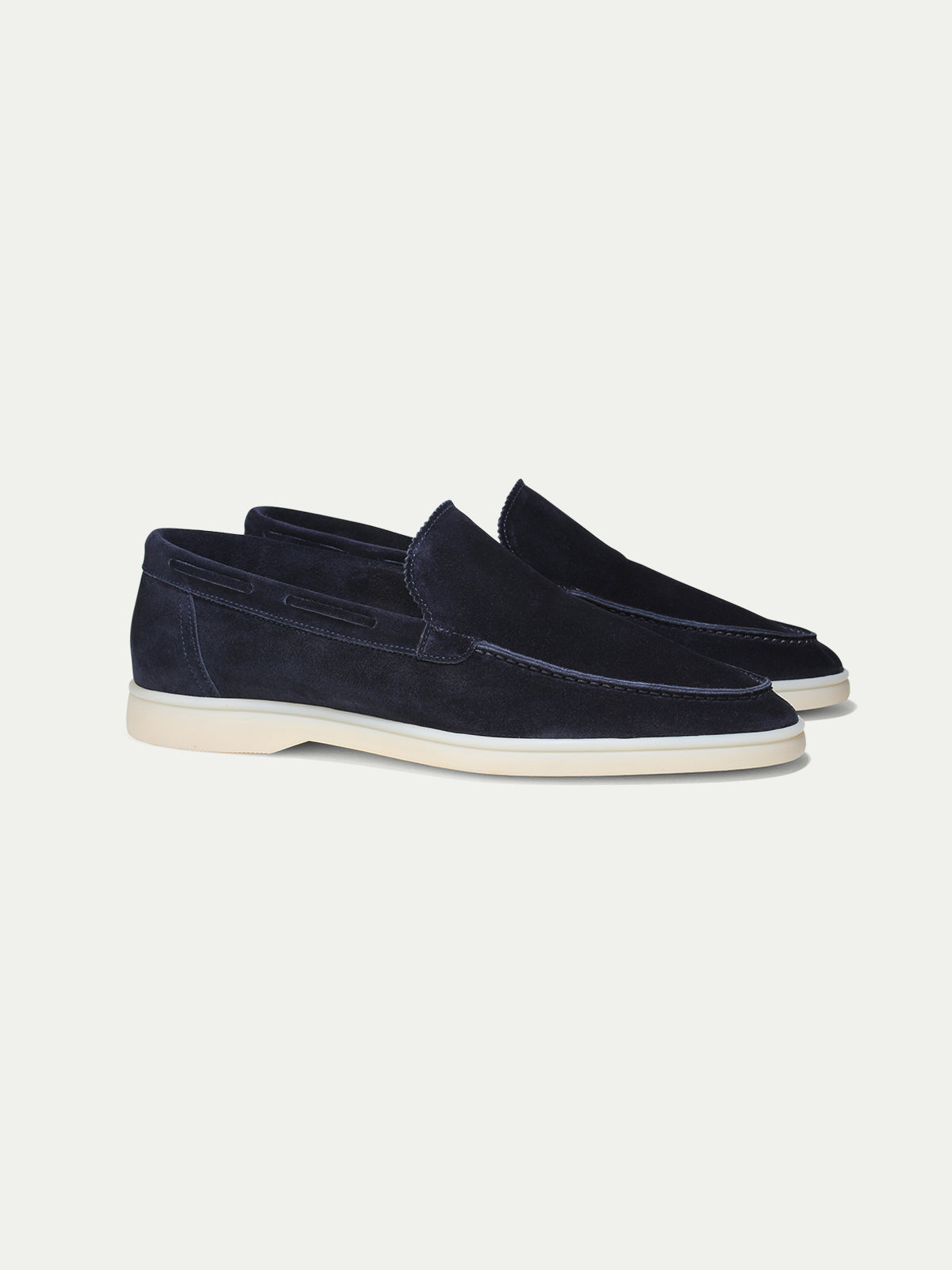 Navy Blue Loafers for Men Ultimate Fashion Choice with Suede Navy Blue Tassel Loafers  main image 3