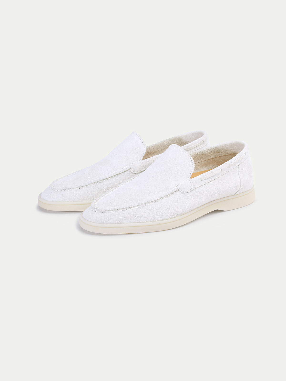 White Yacht Loafers Aurelien