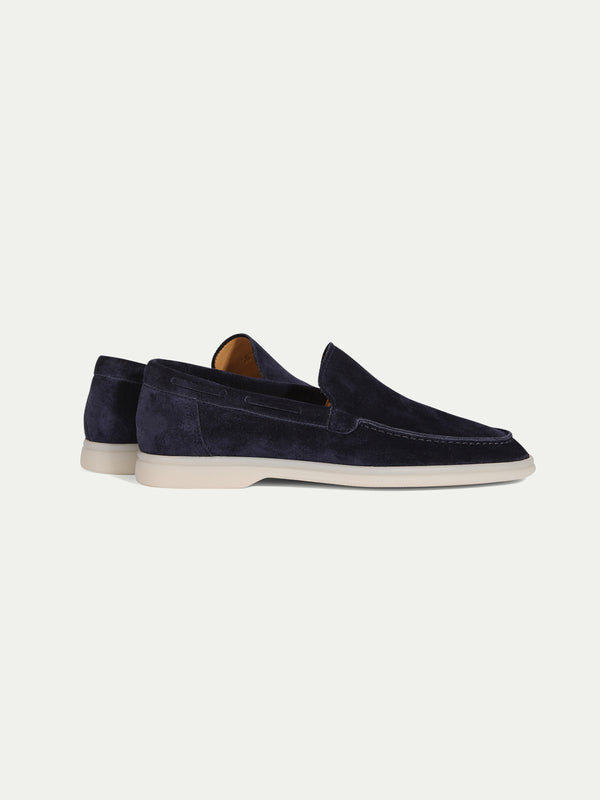 Lady Navy Yacht Loafers