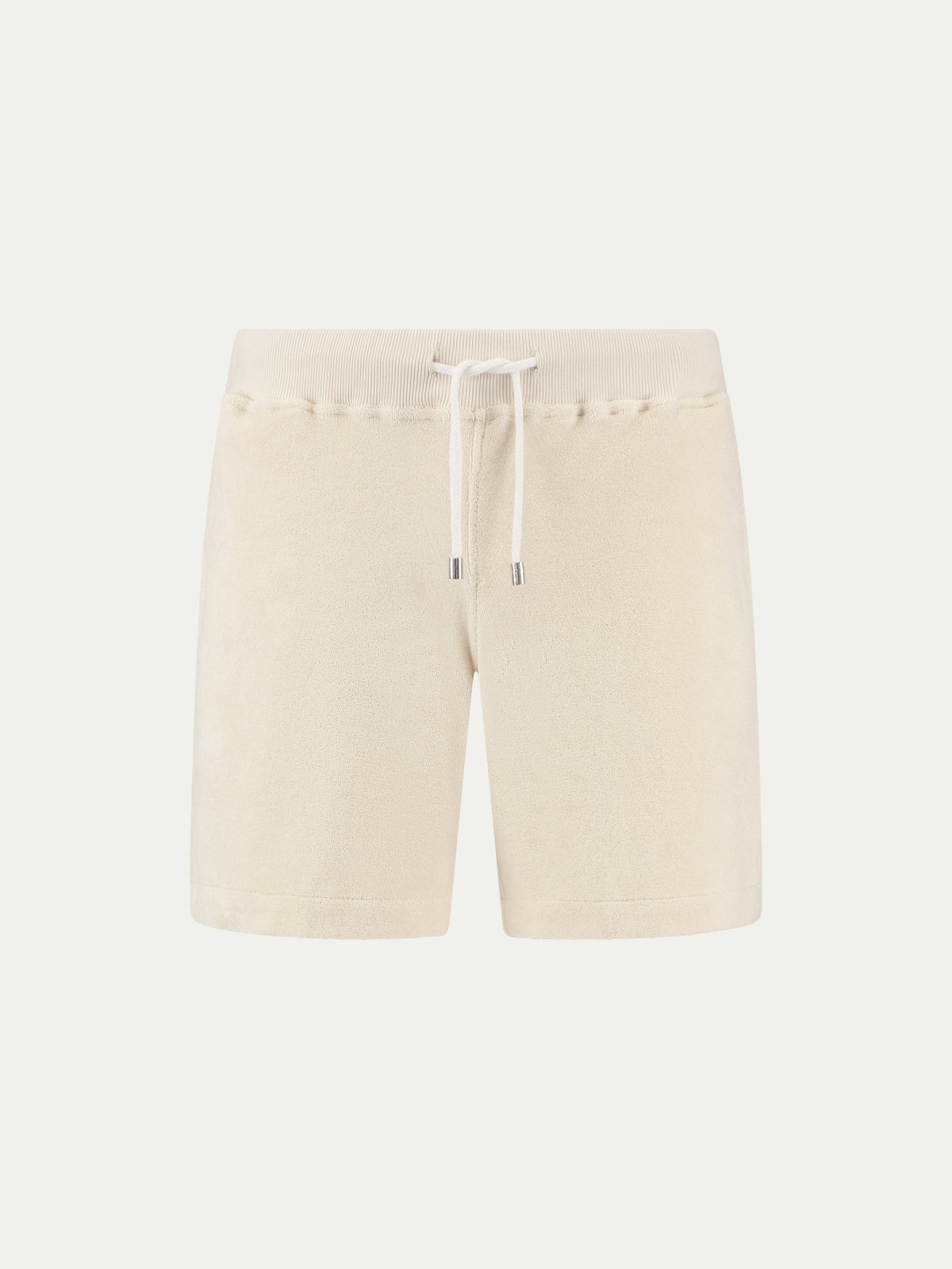 Aurélien  Beige Linen Shorts