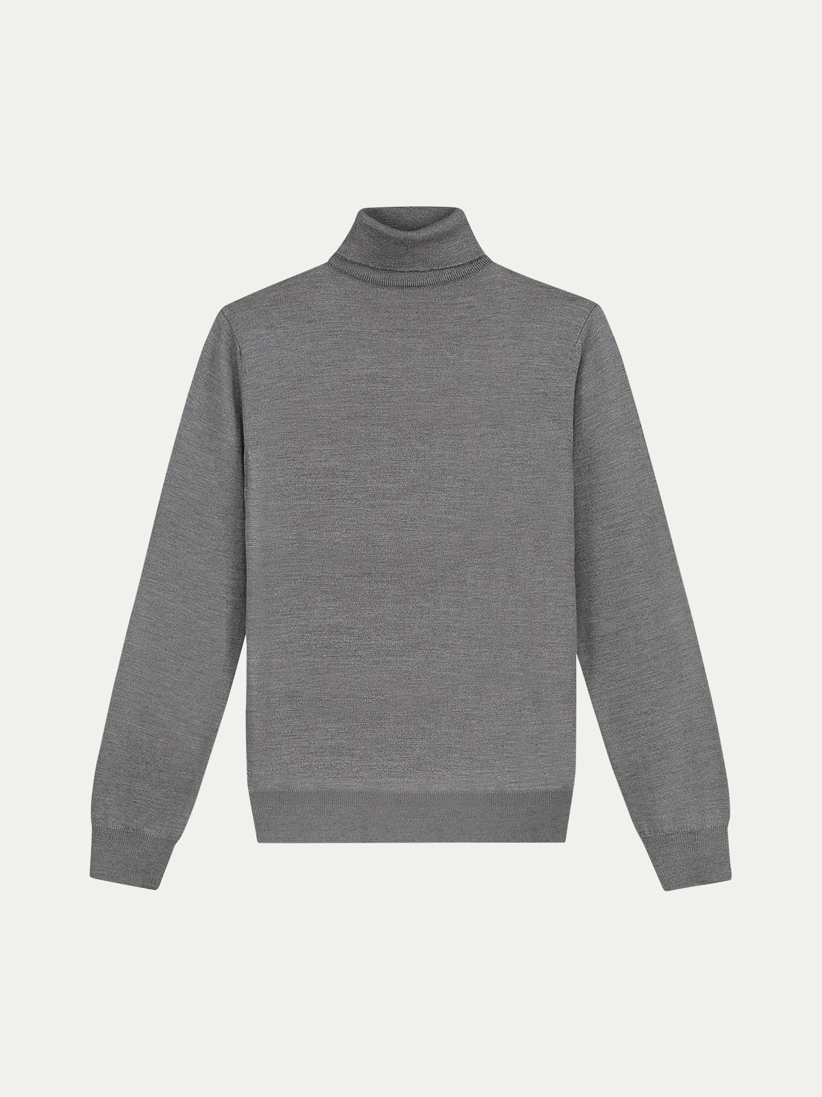 Extrafine Merino Rollneck Dark Grey Aurelien
