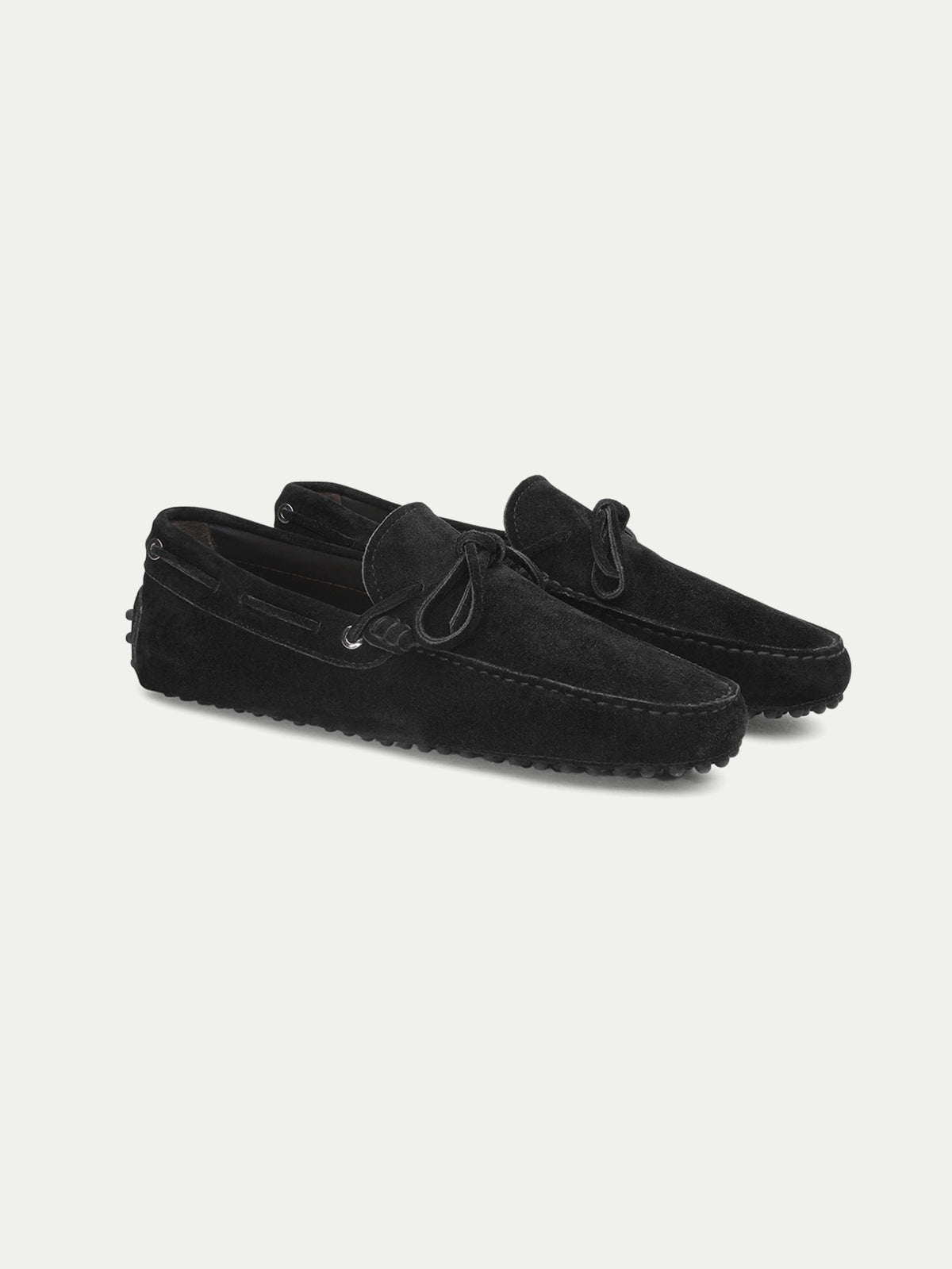 Black Suede Driving Shoes | Aurélien display picture 2