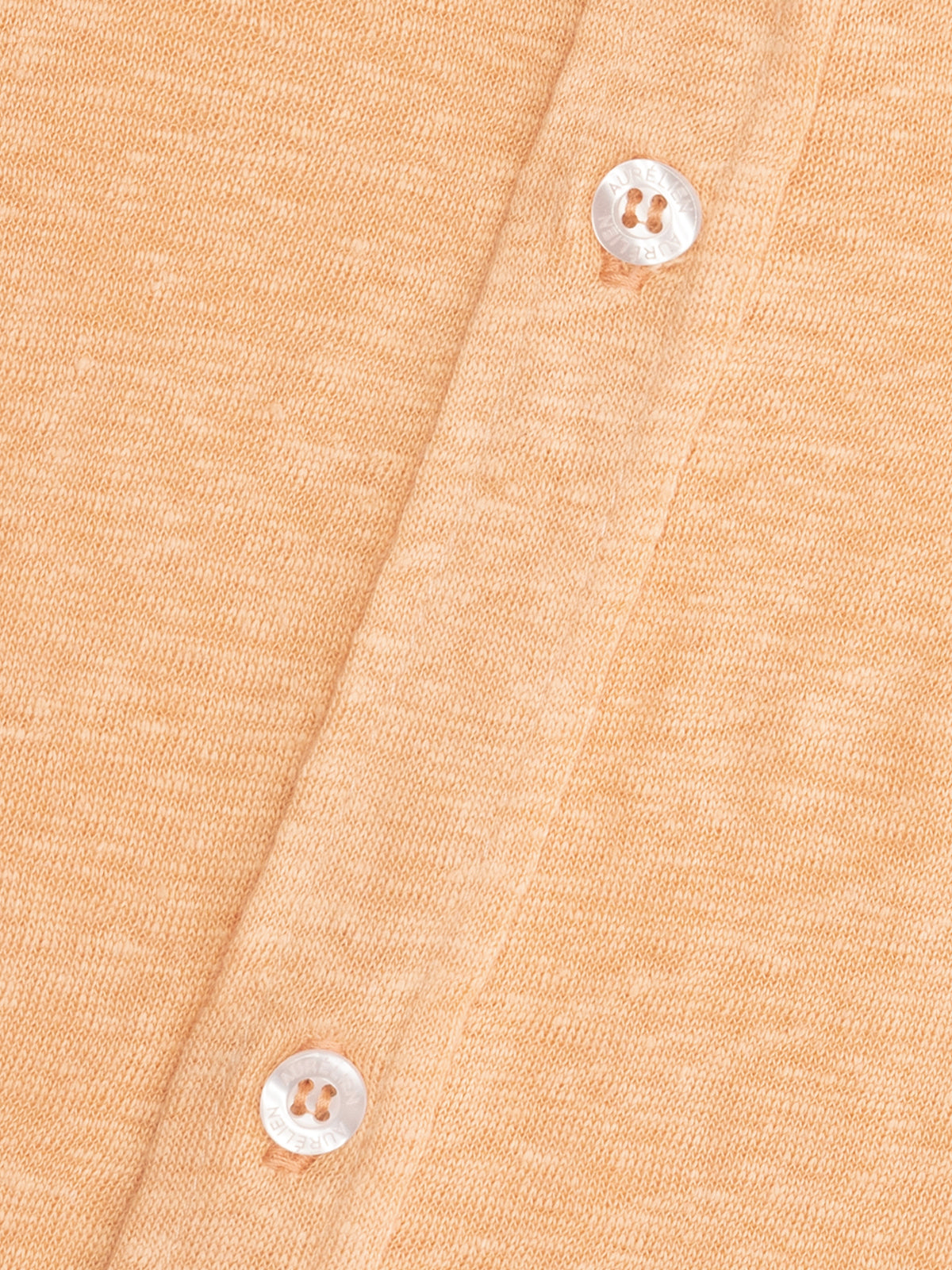 Peach Linen Bayside Shirt