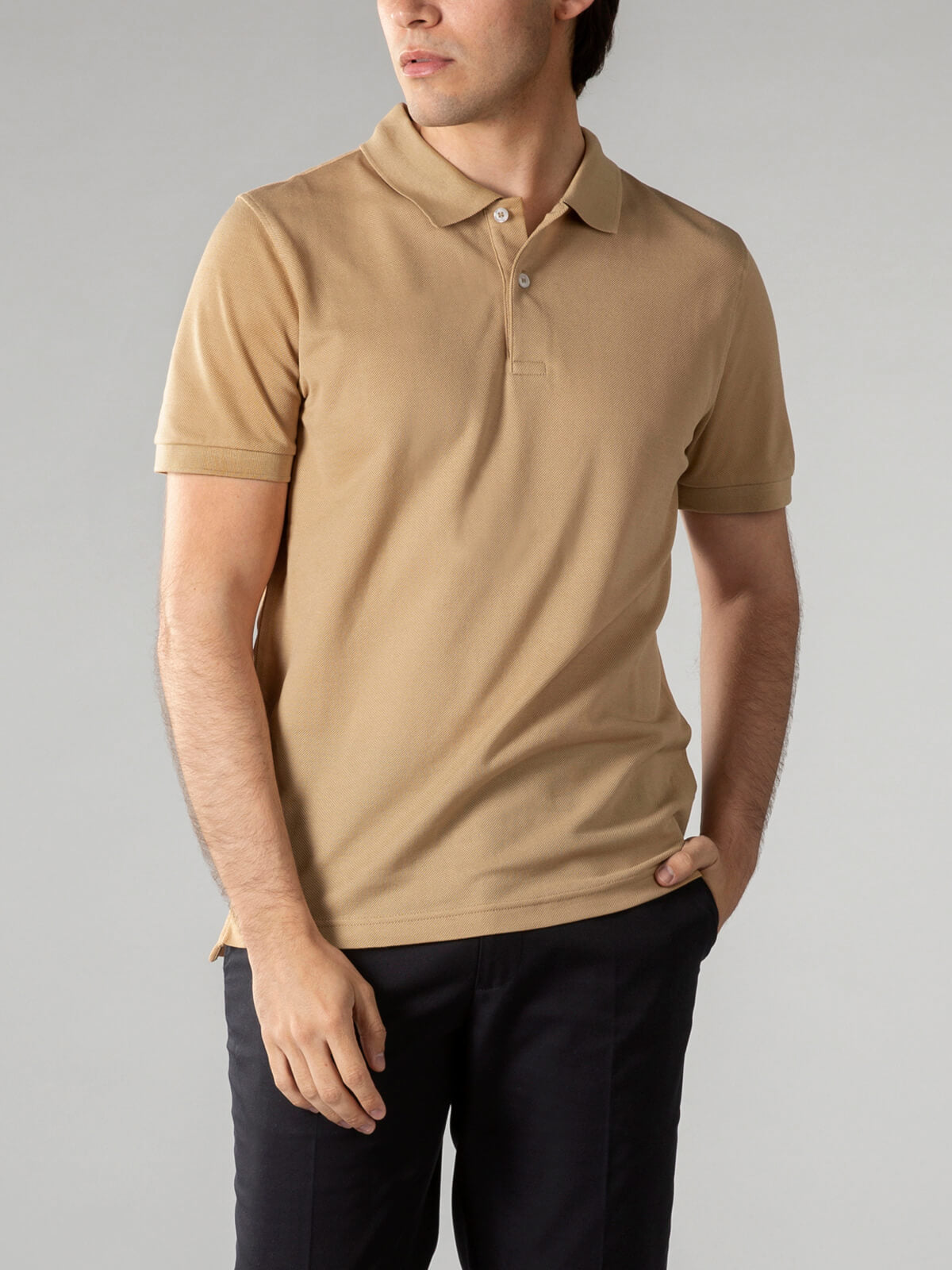 Beige Polo Shirt