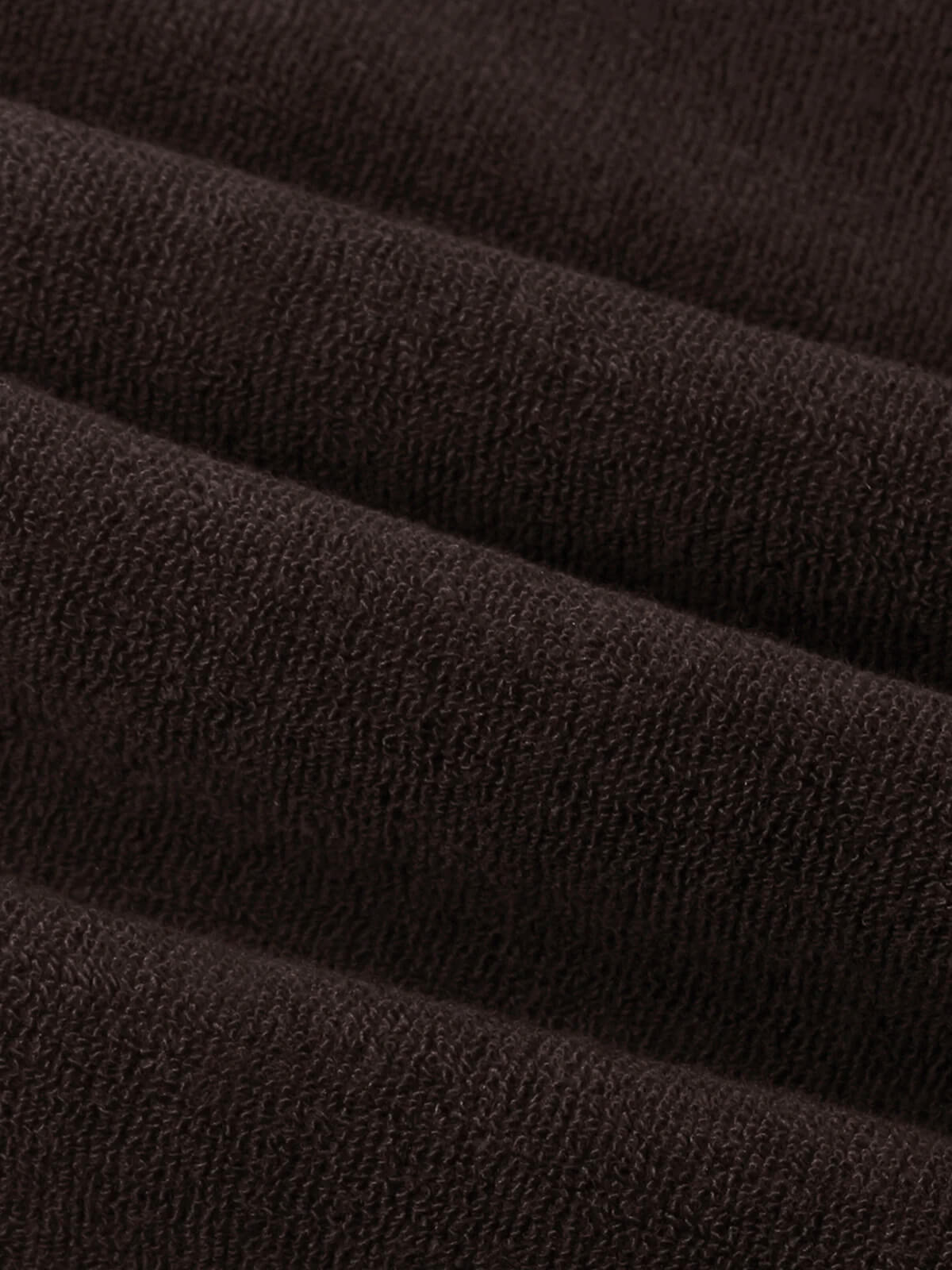 Brown Terry Towelling Polo Shirt