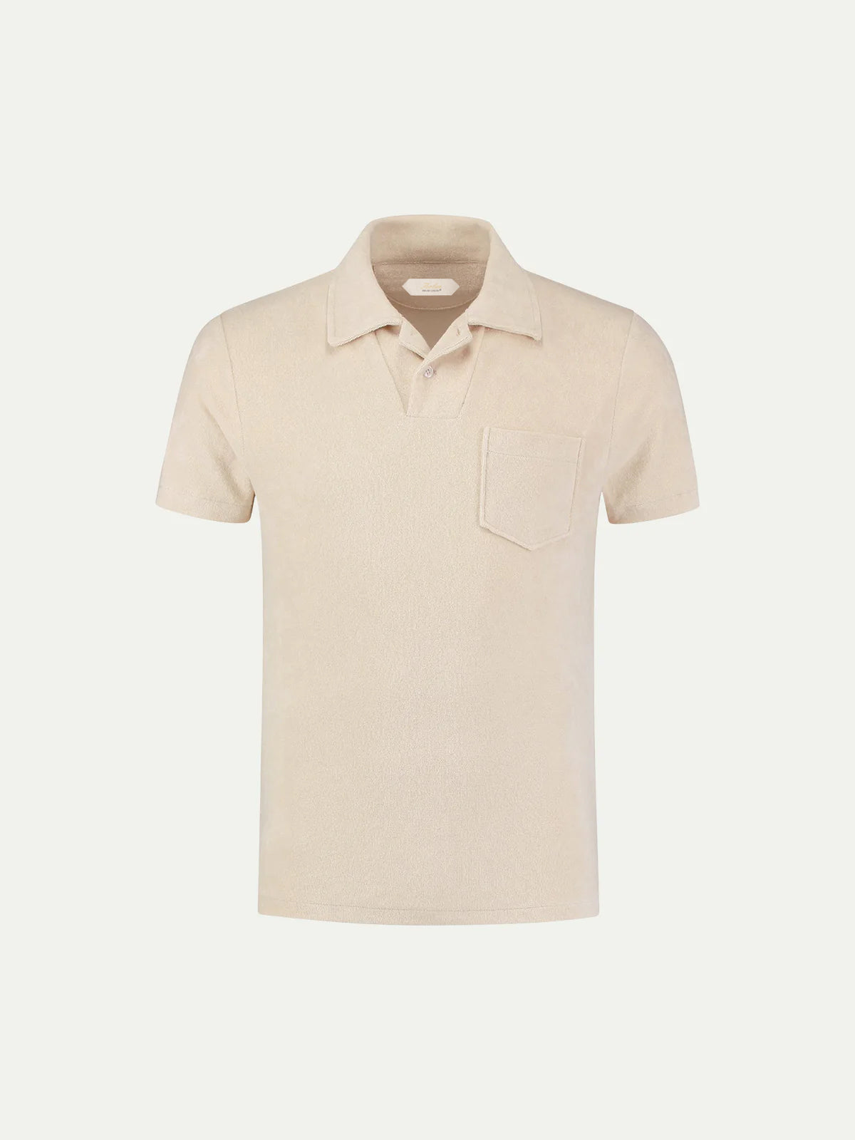 Aurélien | Shell Terry Towelling Polo Shirt