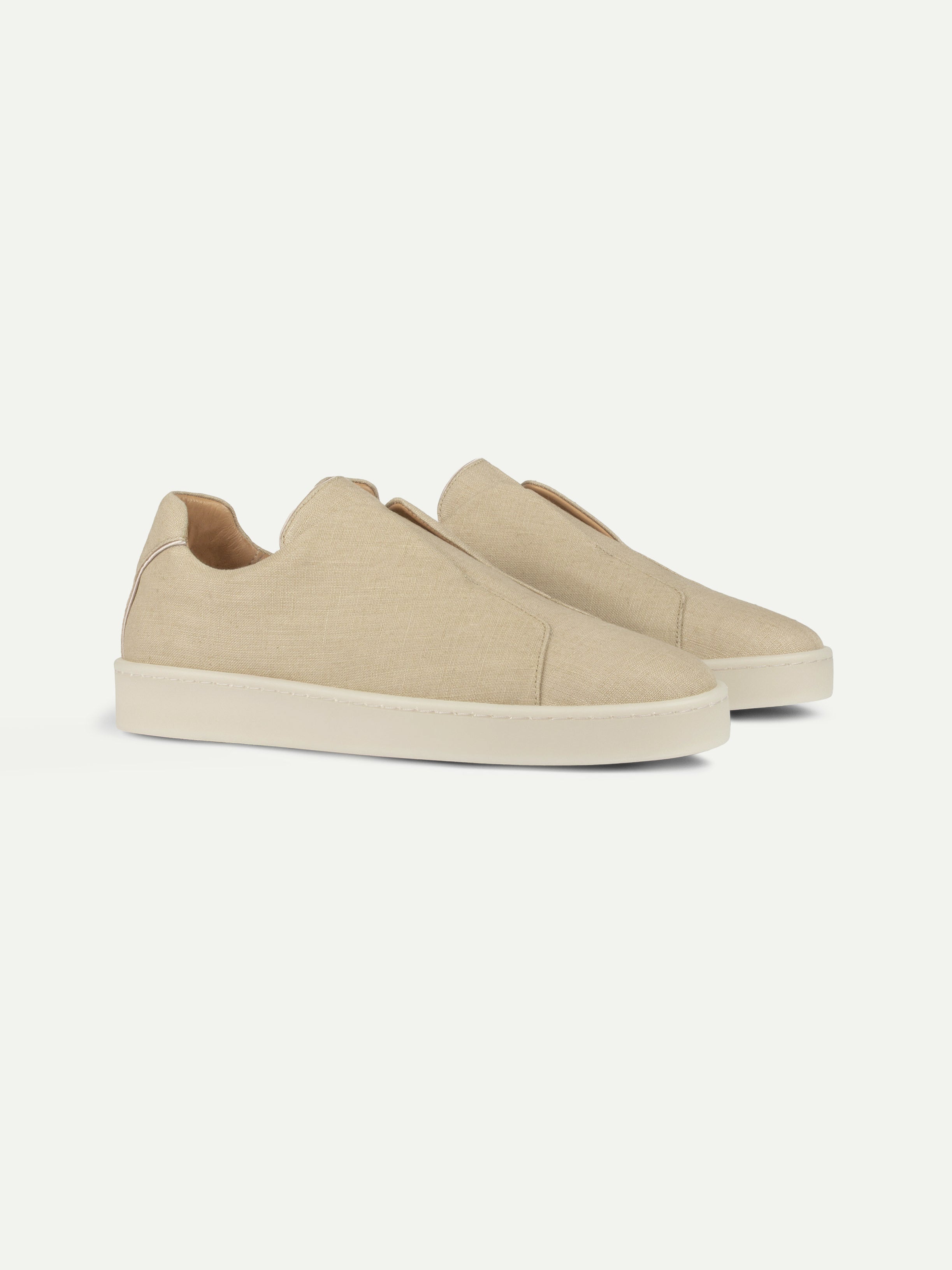 Beige Linen AUR3 Sneaker