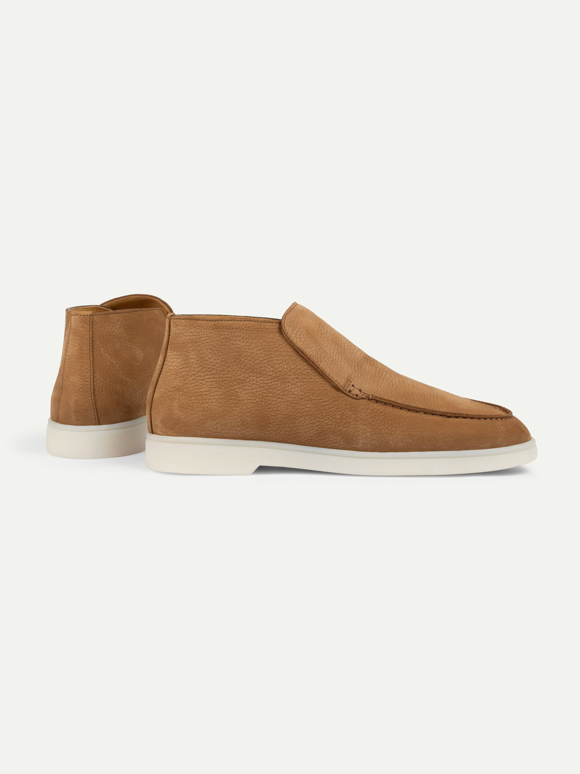 Caramel Nubuck Winter City Loafer